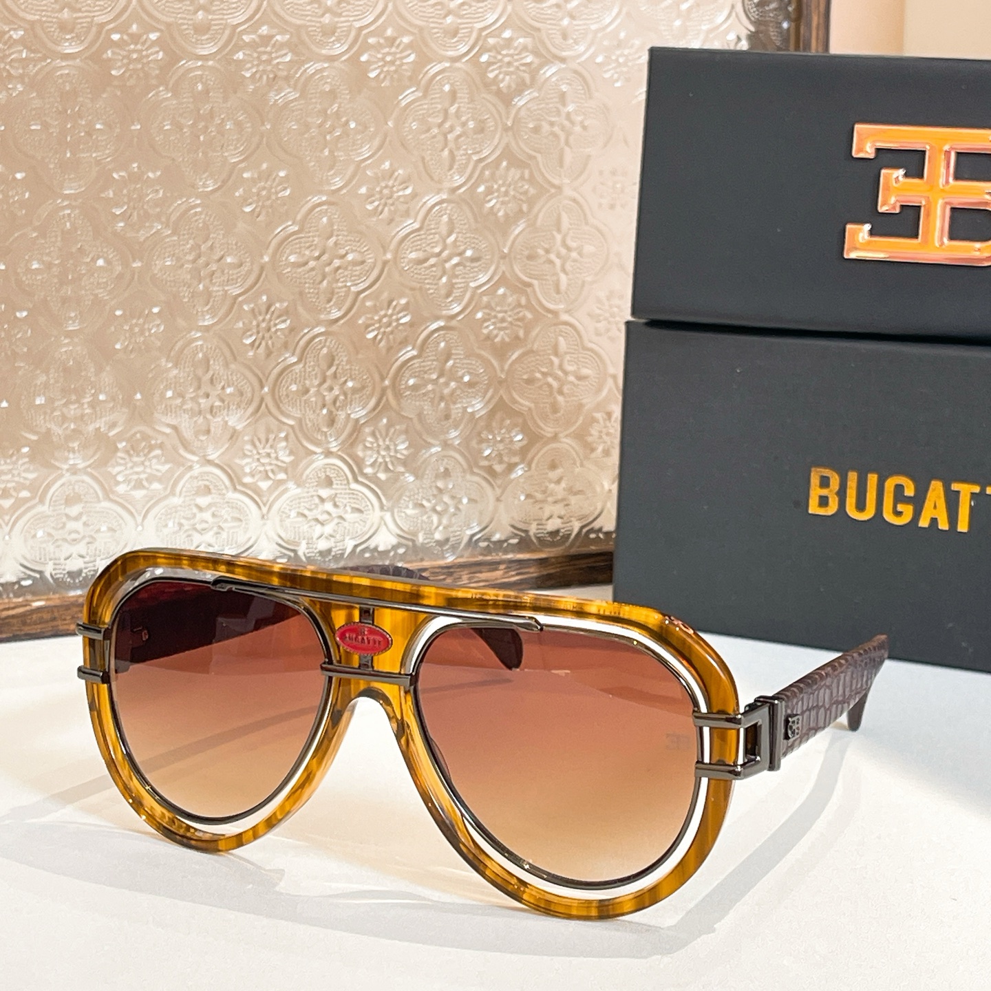 BUGATTI⚜️⚜️⚜️MODEL08-BK/SG ⚜️⚜️⚜️SIZE：62口13-147⚜️⚜️⚜