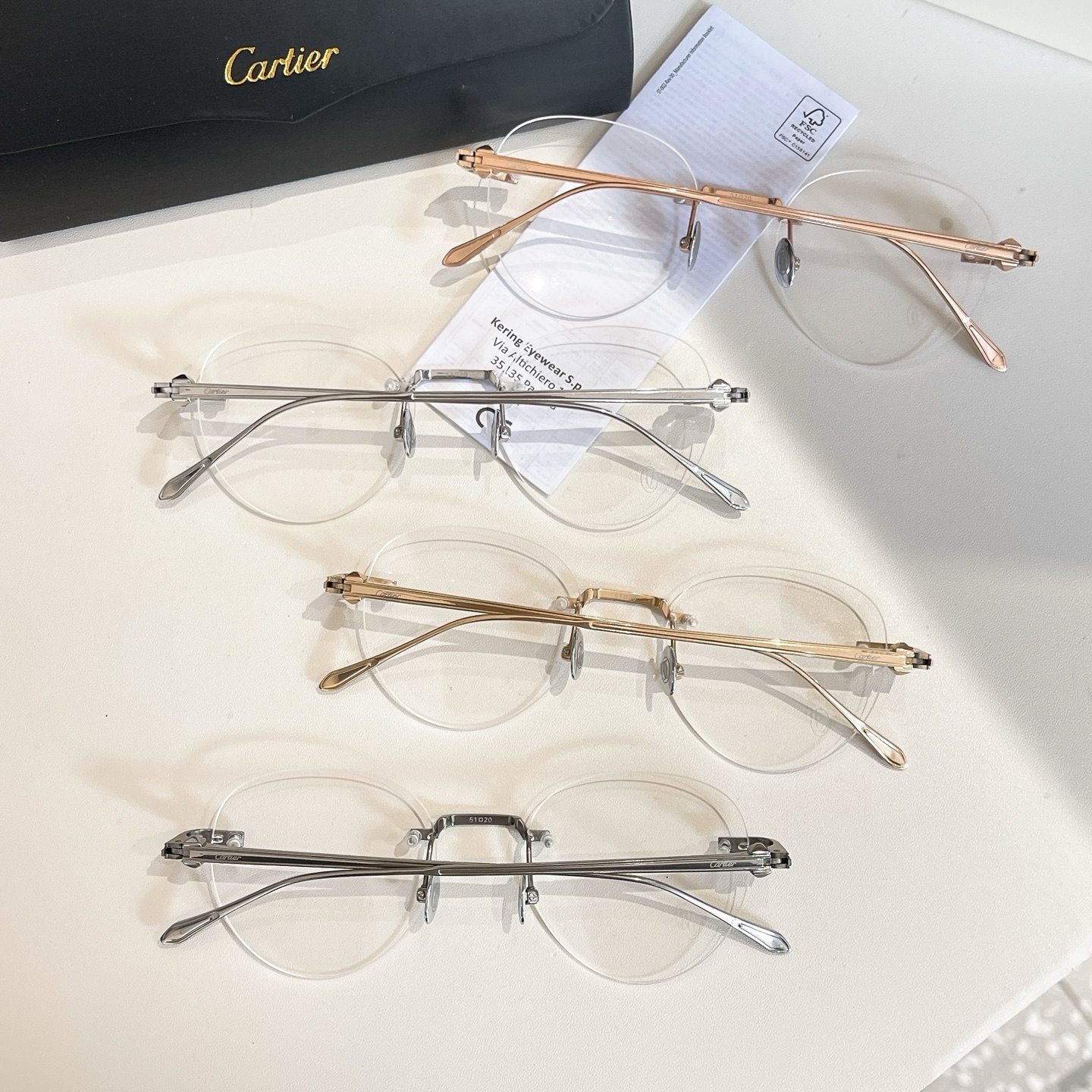 Cartie*✨✨✨MODEL：CT0331S✨✨✨SIZE 51口20-145✨✨✨ 钛～～