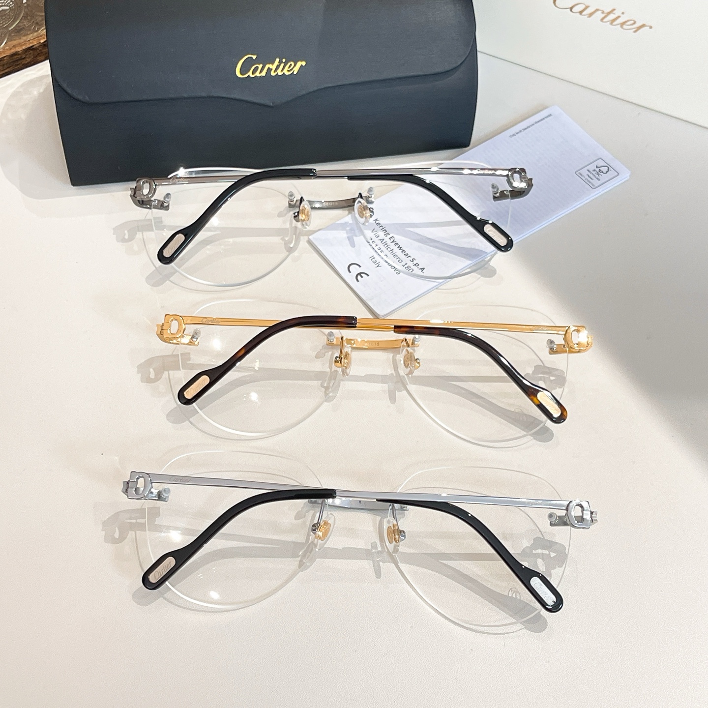 Cartie*✨✨✨MODEL：CT0252✨✨✨SIZE 58口15-140✨✨✨ 钛～～