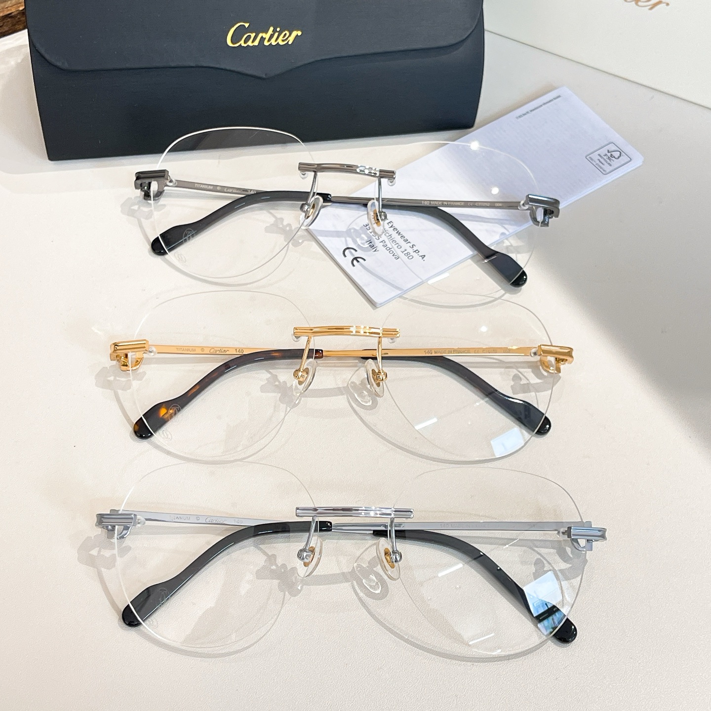 Cartie*✨✨✨MODEL：CT0252✨✨✨SIZE 58口15-140✨✨✨ 钛～～