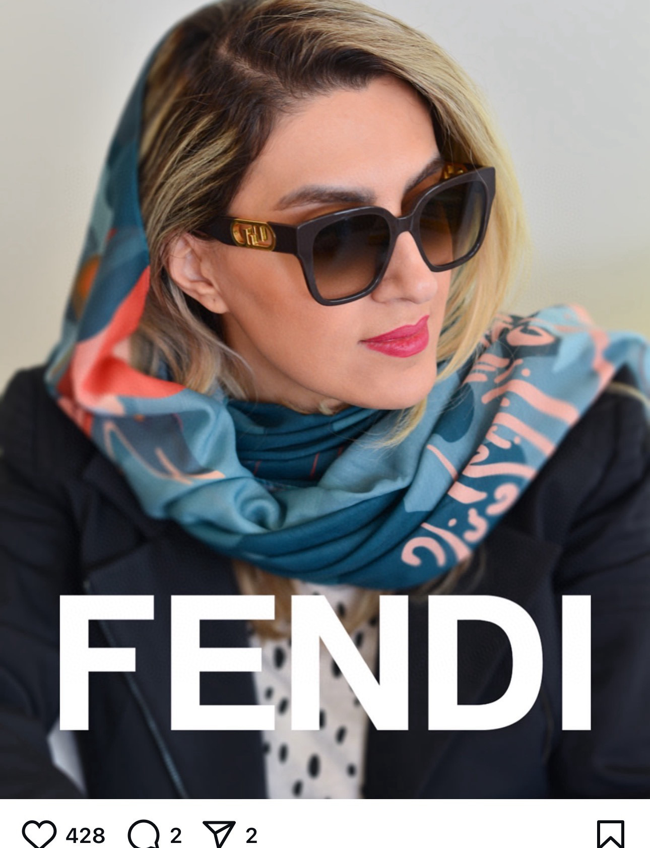 Fendi 芬迪墨镜