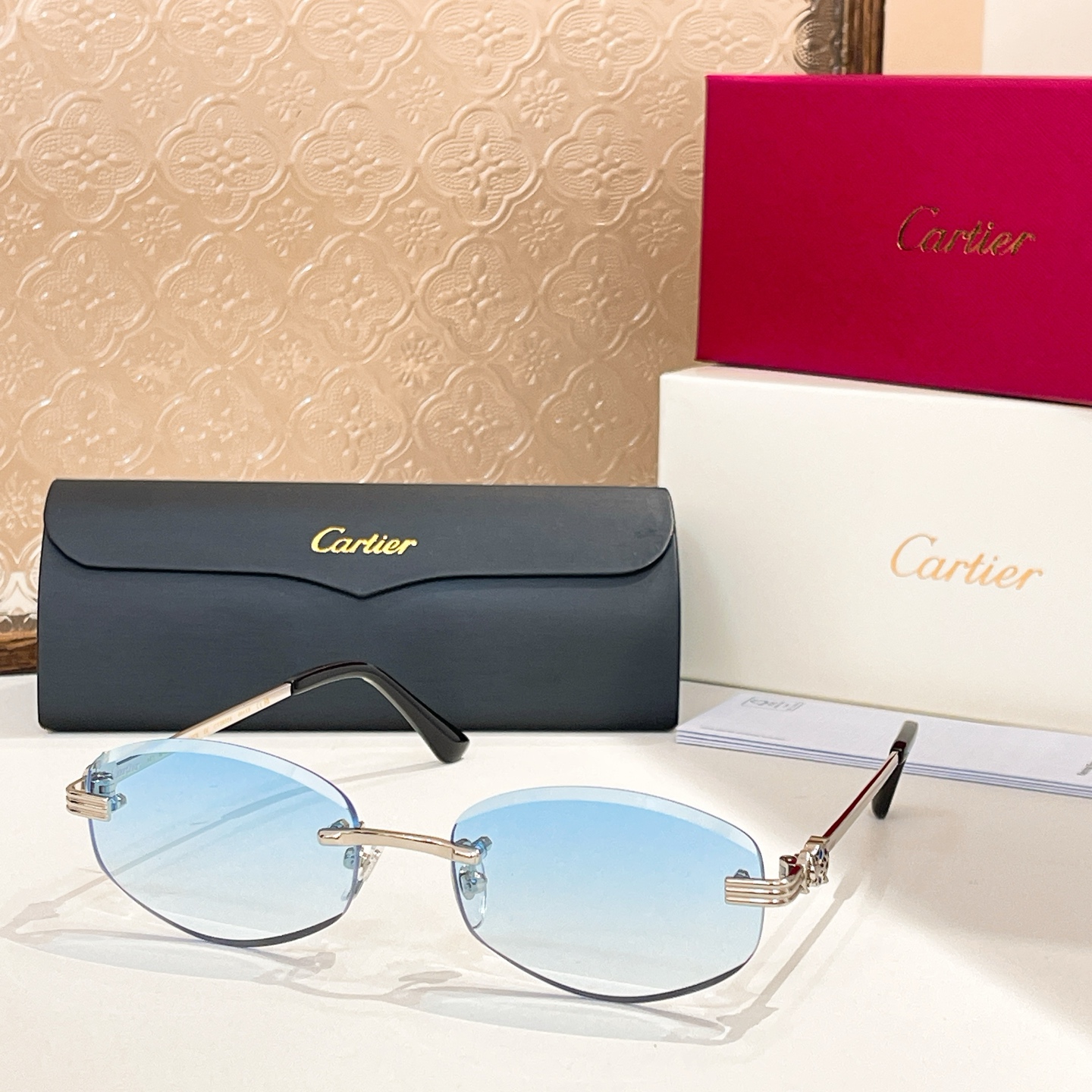 Cartie*✨✨✨MODEL：CT0650S  ✨✨✨SIZE 56口18-142✨✨✨ ，变色镜片～