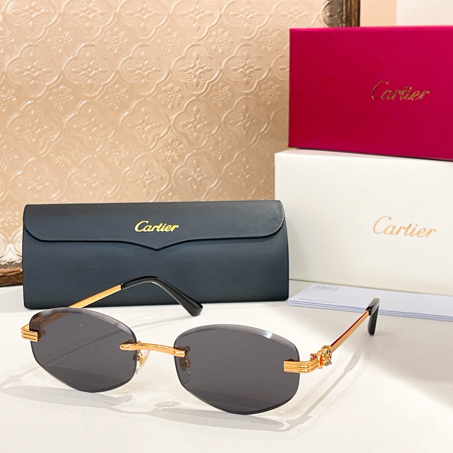 Cartie*✨✨✨MODEL：CT0650S  ✨✨✨SIZE 56口18-142✨✨✨ ，变色镜片～