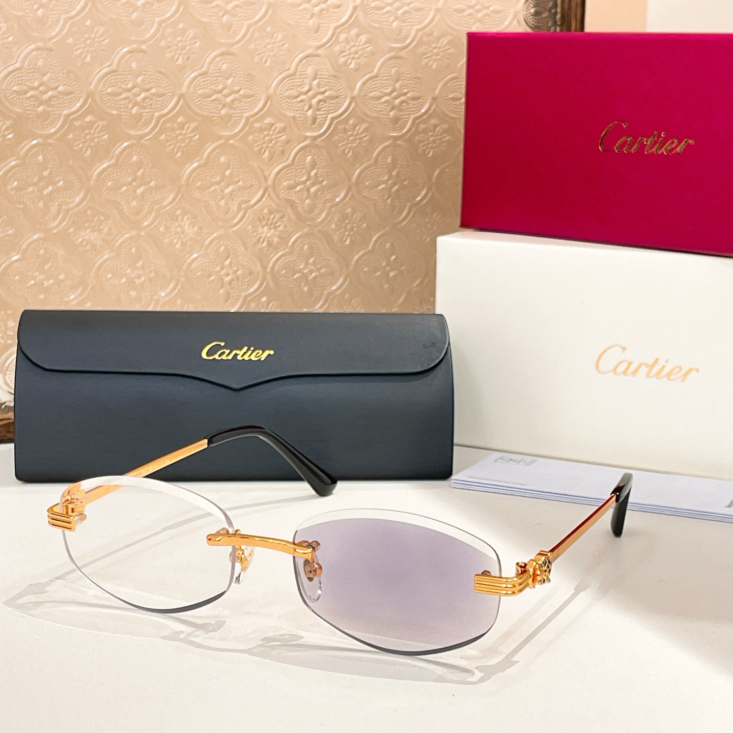 Cartie*✨✨✨MODEL：CT0650S  ✨✨✨SIZE 56口18-142✨✨✨ ，变色镜片～