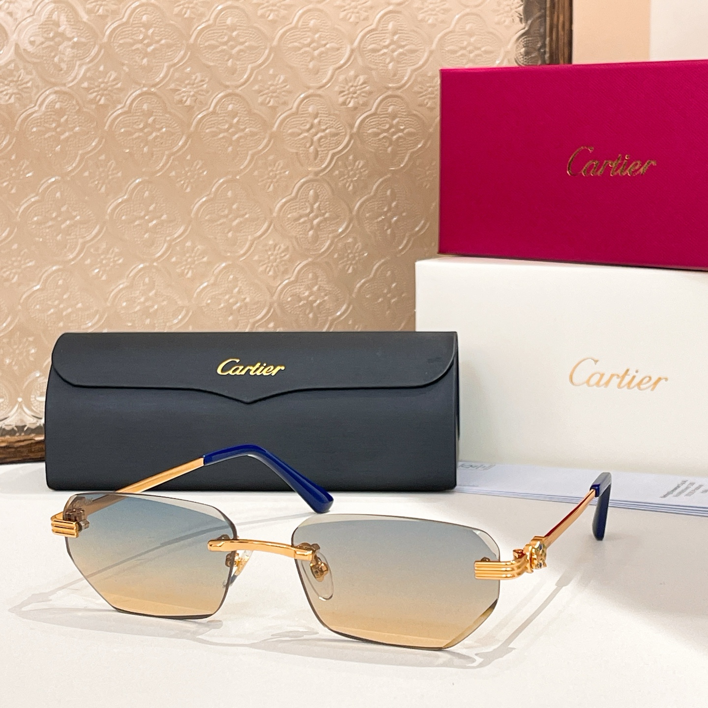 Cartie*✨✨✨MODEL：CT0651S  ✨✨✨SIZE 57口17-142✨✨✨ ，变色镜片～