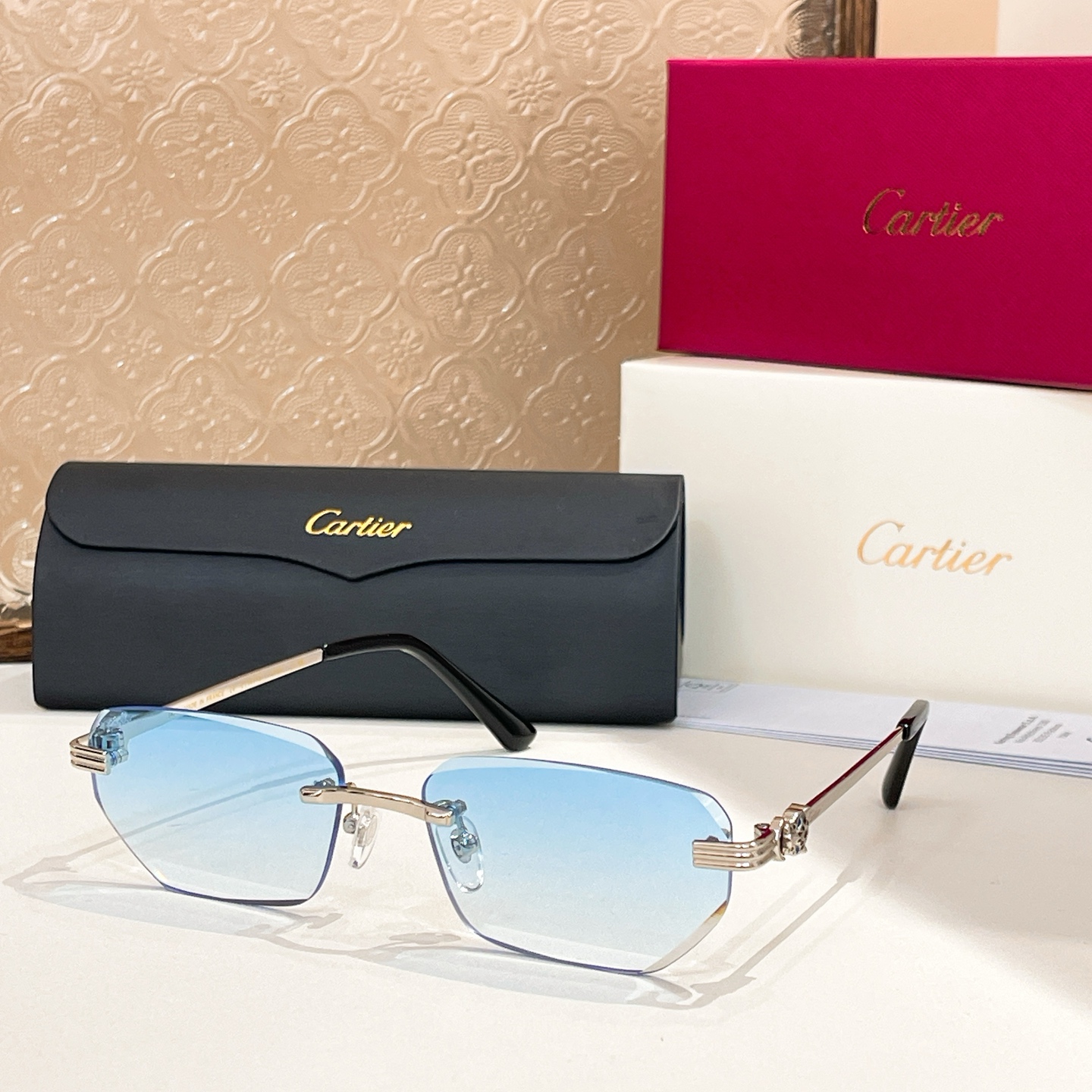 Cartie*✨✨✨MODEL：CT0651S  ✨✨✨SIZE 57口17-142✨✨✨ ，变色镜片～