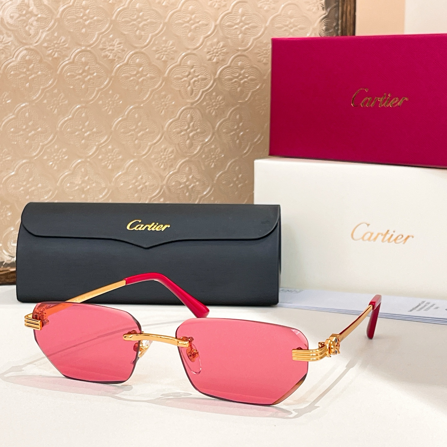 Cartie*✨✨✨MODEL：CT0651S  ✨✨✨SIZE 57口17-142✨✨✨ ，变色镜片～