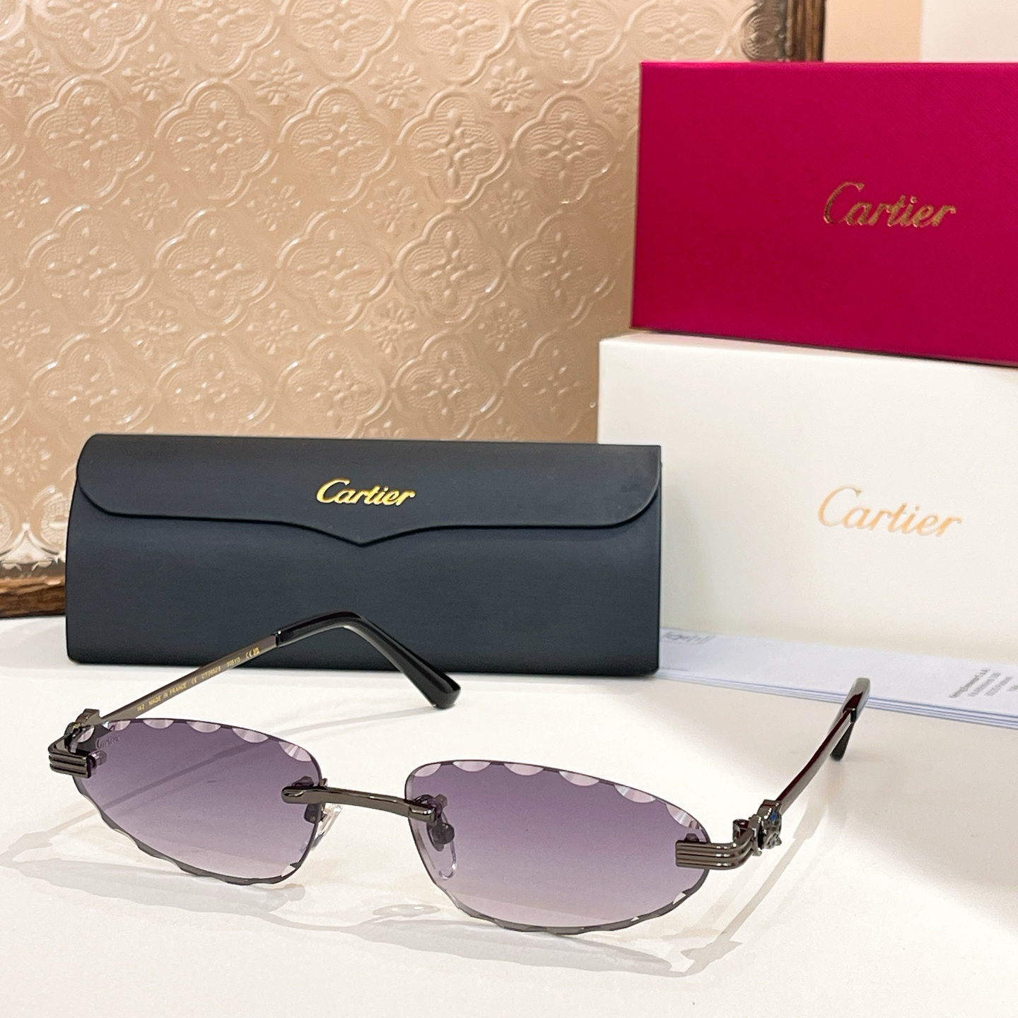 Cartie*✨✨✨MODEL：CT0652S  ✨✨✨SIZE 57口17-142✨✨✨ ，变色镜片～