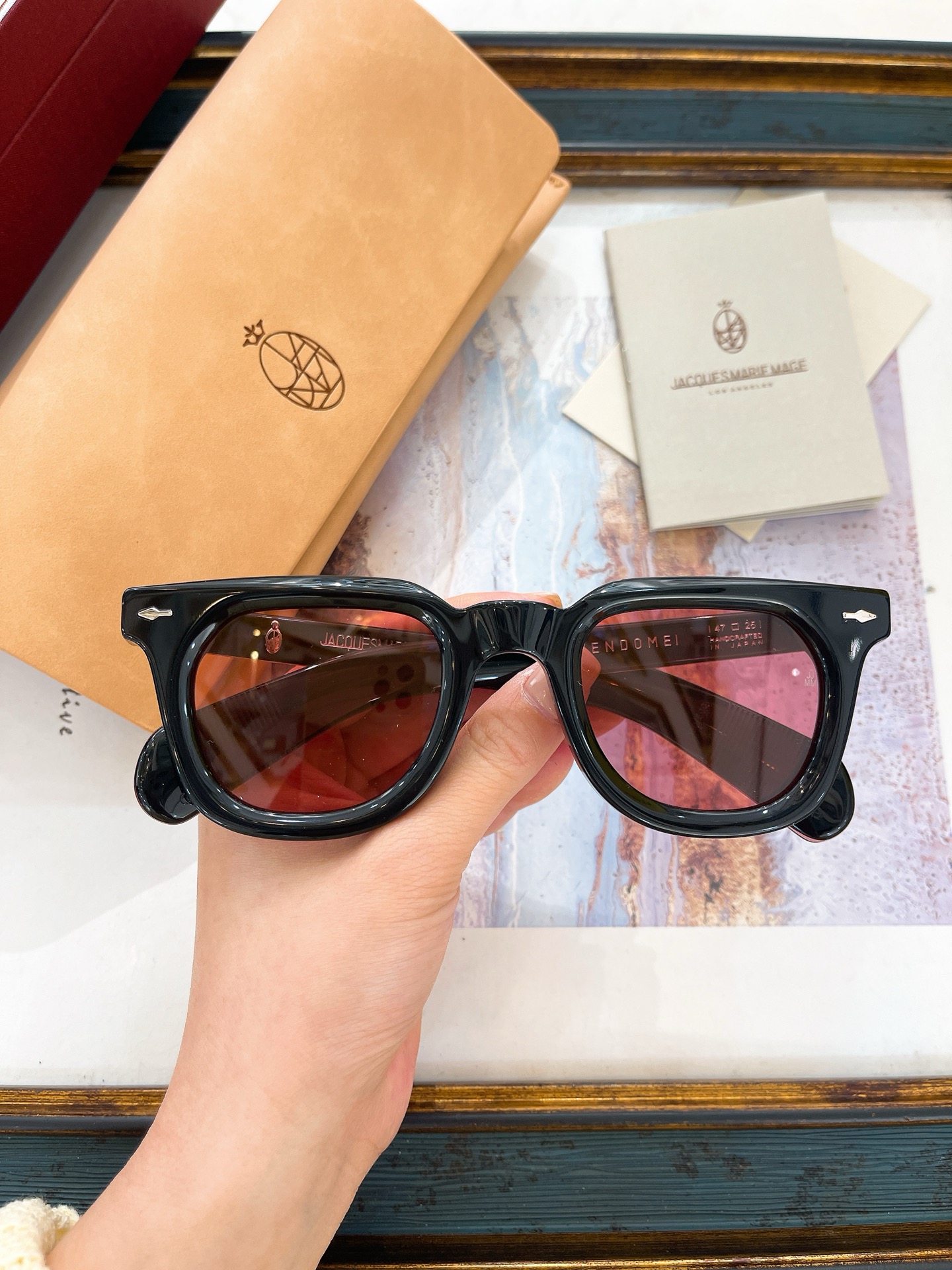 JACQUES MARIE MAG🌟🌟🌟MODELVENDOME🌟🌟🌟SIZE：47口25🌟🌟🌟配送盒子