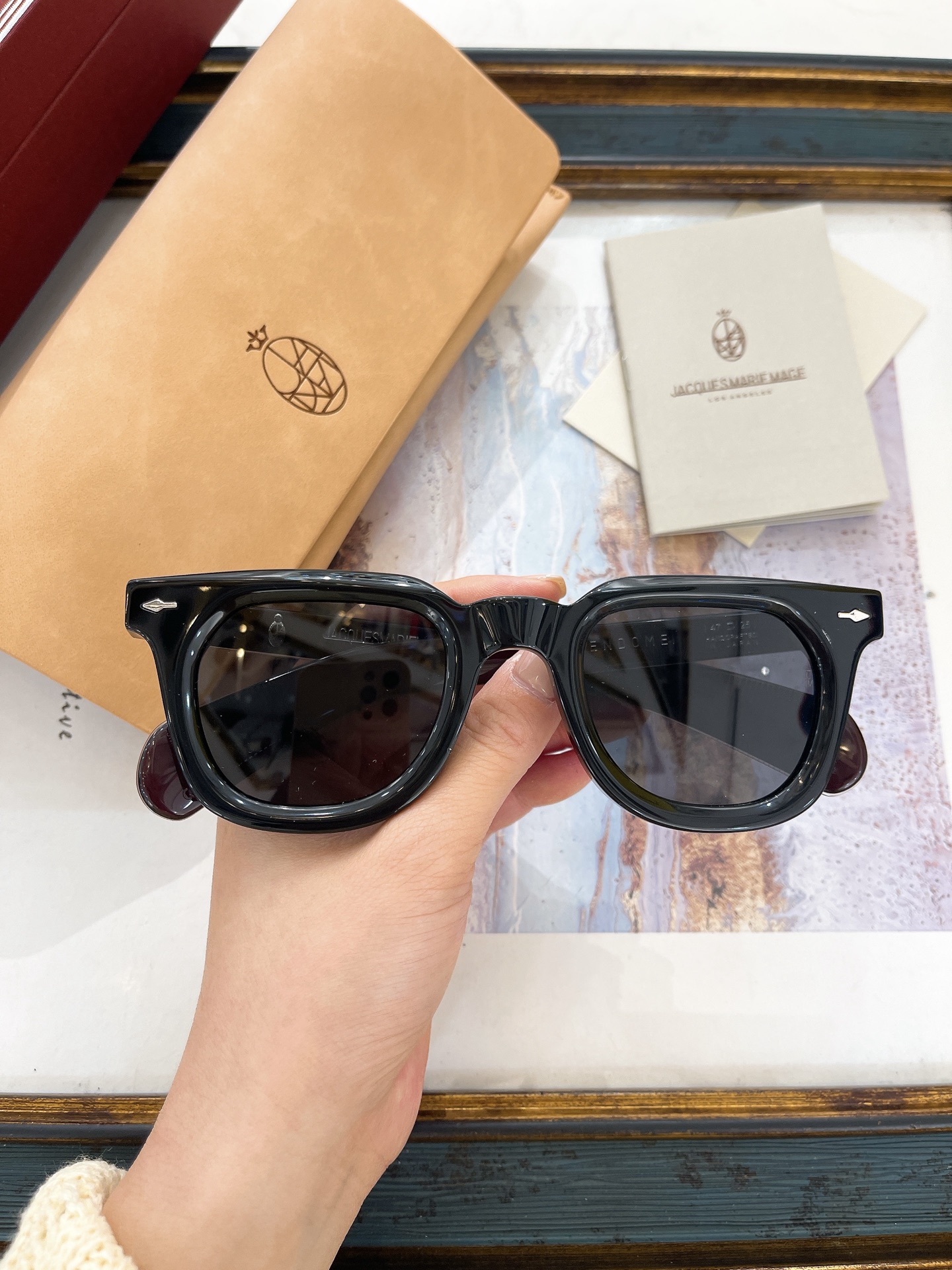 JACQUES MARIE MAG🌟🌟🌟MODELVENDOME🌟🌟🌟SIZE：47口25🌟🌟🌟配送盒子