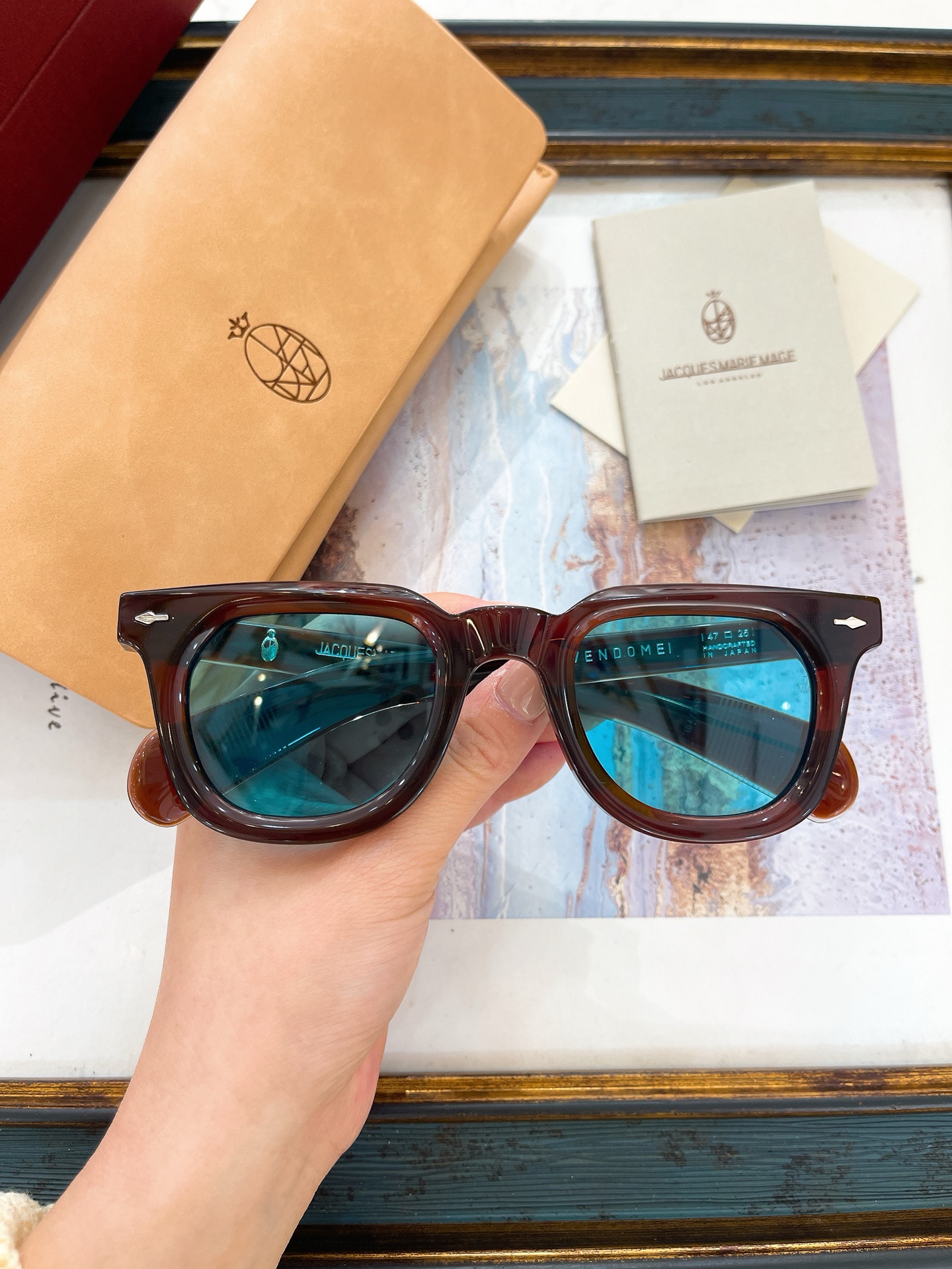 JACQUES MARIE MAG🌟🌟🌟MODELVENDOME🌟🌟🌟SIZE：47口25🌟🌟🌟配送盒子