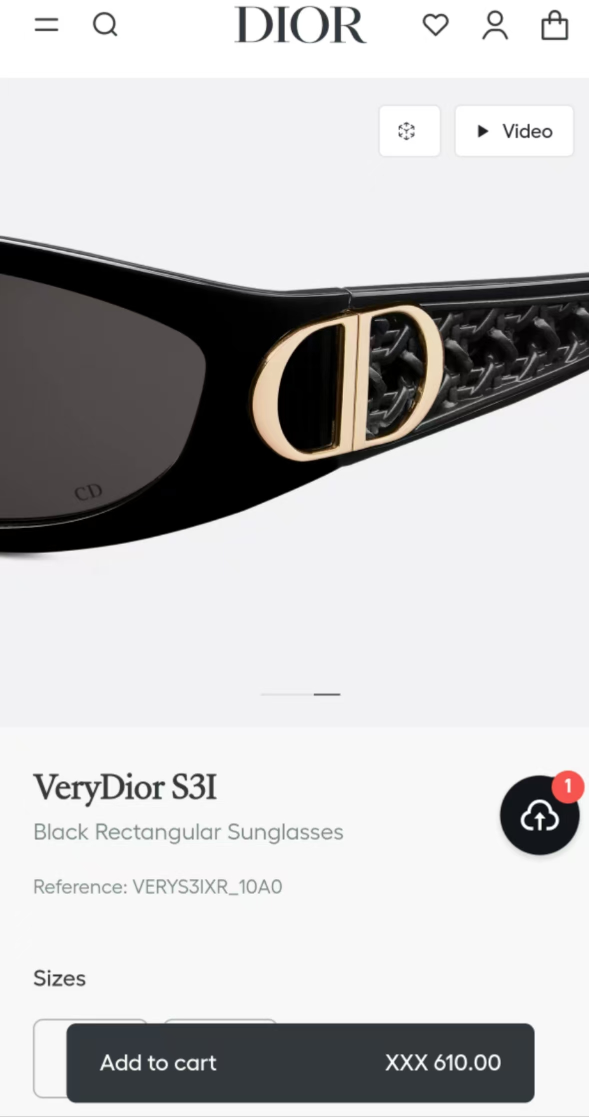  DIOR✨✨✨
MODEL VeryDior S3F 
SIZE：56口19-145
