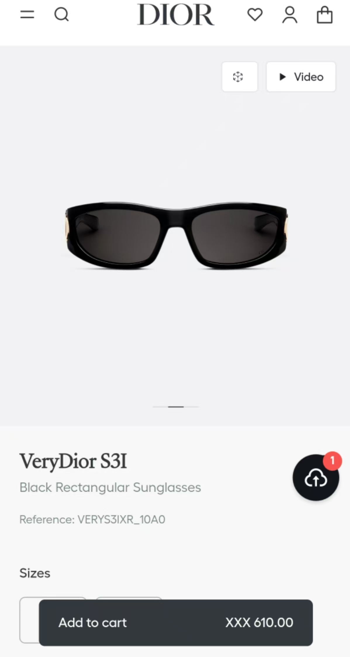  DIOR✨✨✨
MODEL VeryDior S3F 
SIZE：56口19-145
