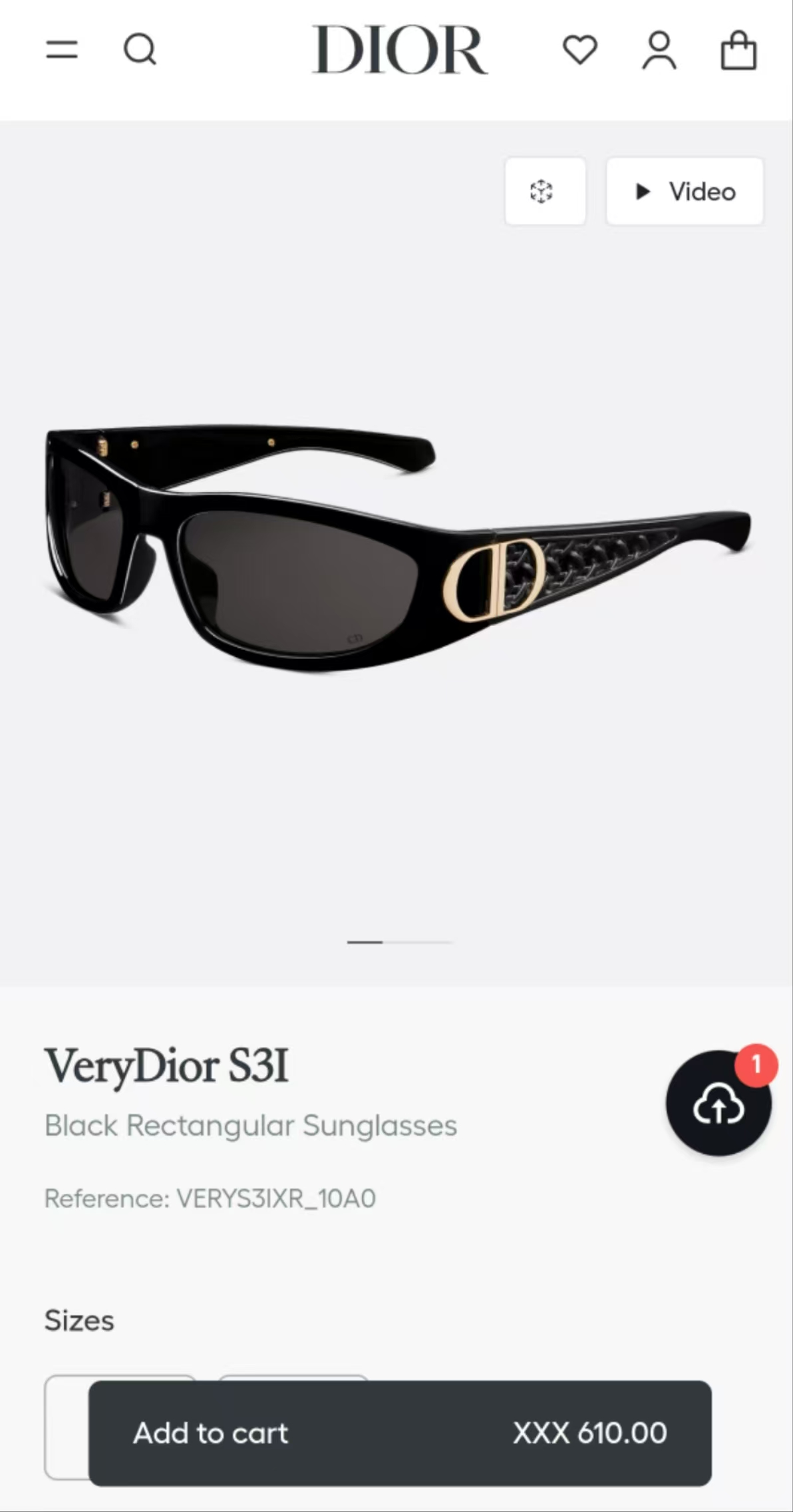  DIOR✨✨✨
MODEL VeryDior S3F 
SIZE：56口19-145
