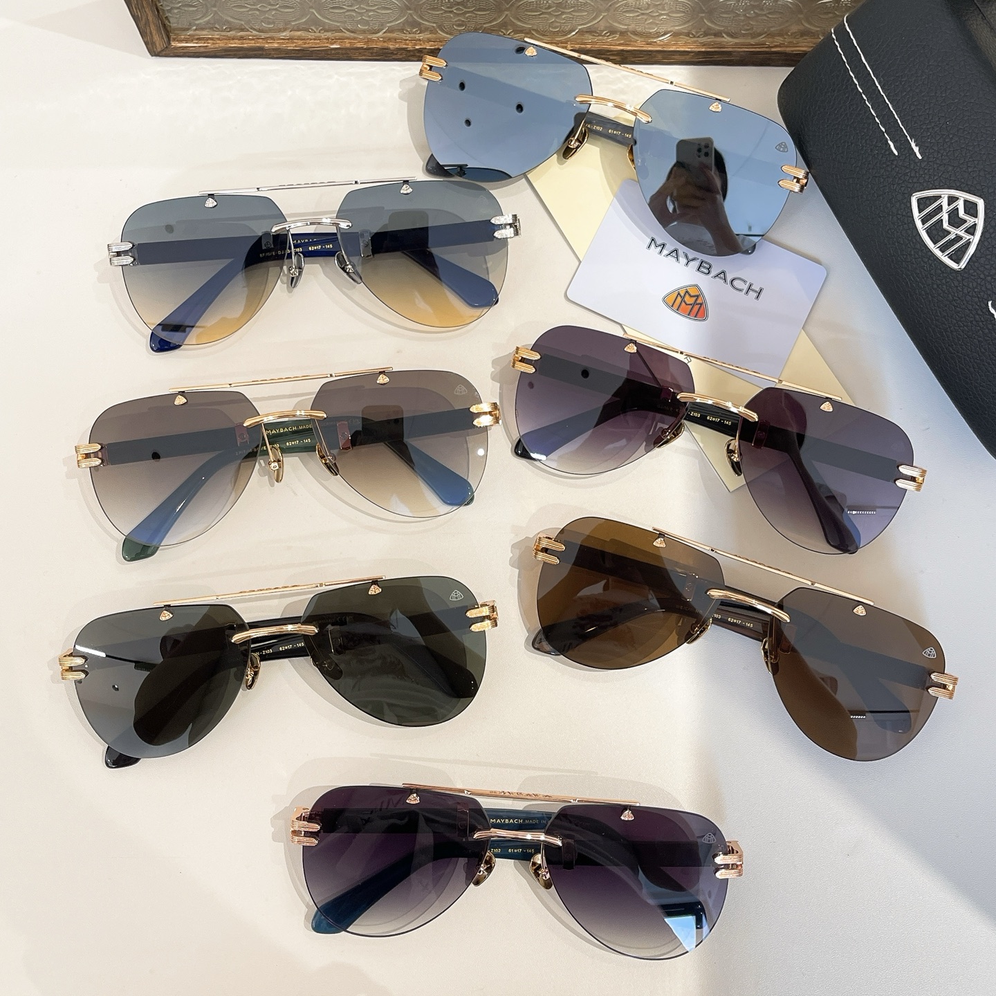 MAYBACH迈巴赫⚜️⚜️⚜️MODELZ103⚜️⚜️⚜️SIZE：62口17-145⚜️⚜️