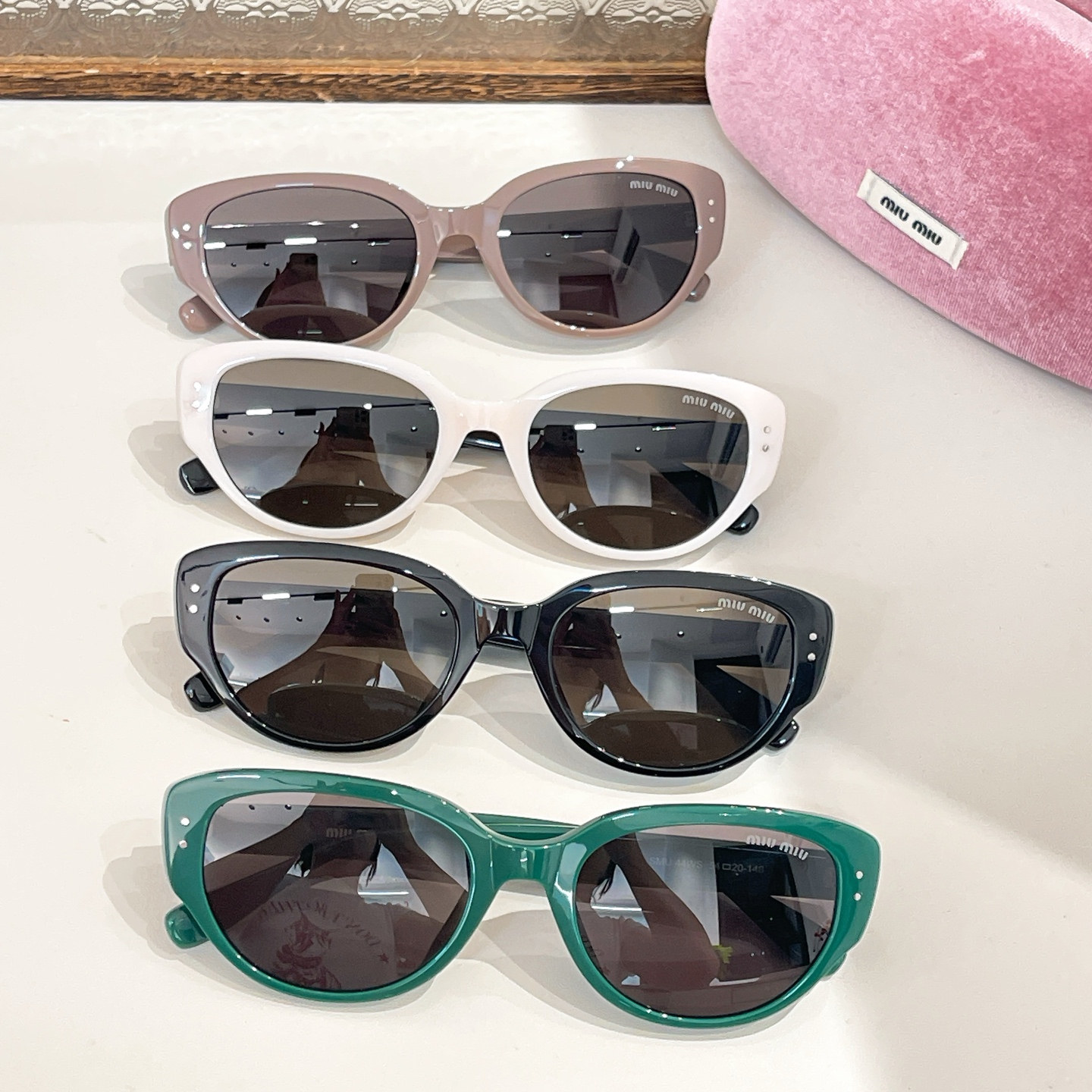 MIUMI*🎀🎀🎀MODEL：SMU 44WS🎀🎀🎀SIZE：54口20-146🎀🎀🎀