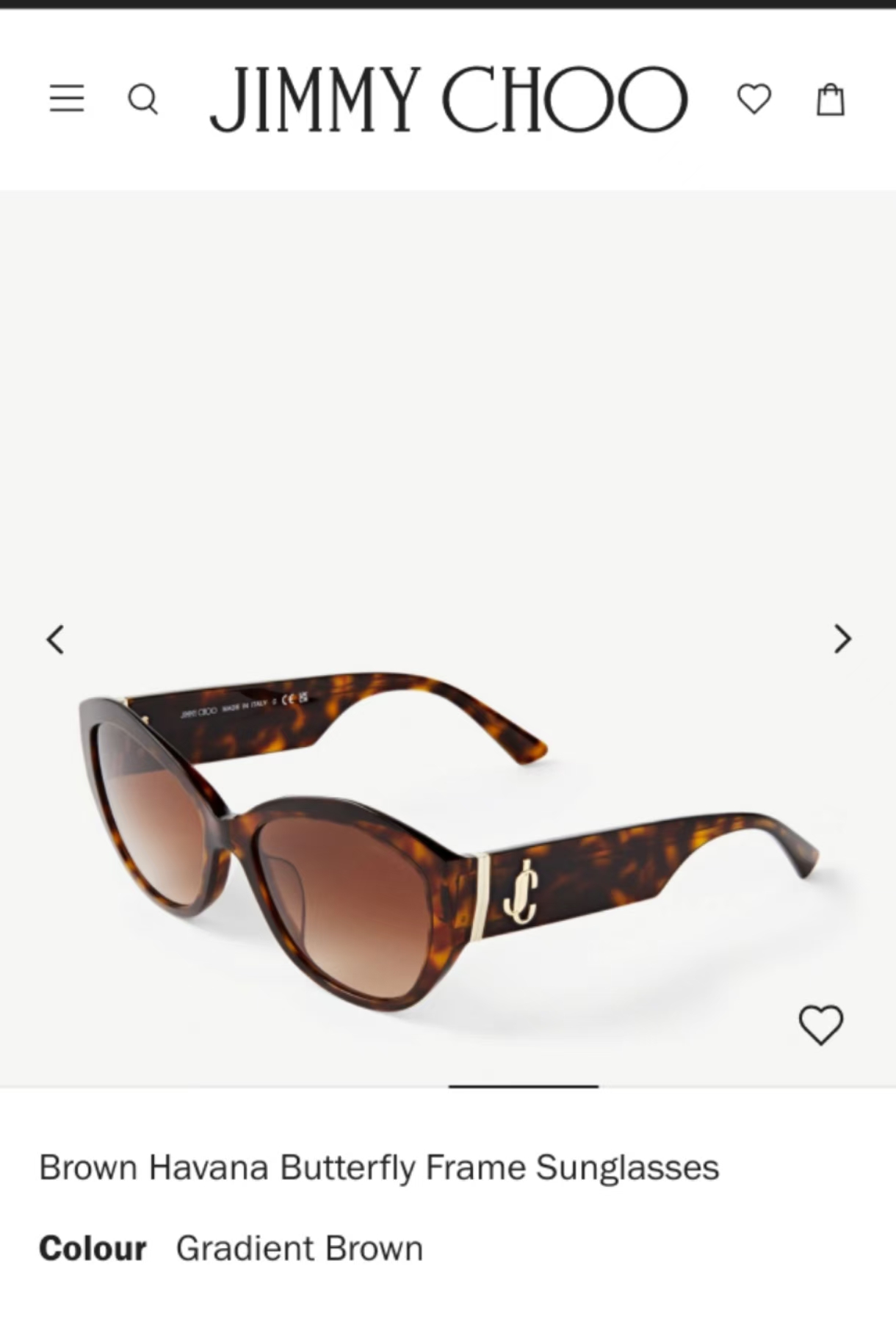  JIMMY CHOO
MODEL：JC5013U
SIZE：56口17-140