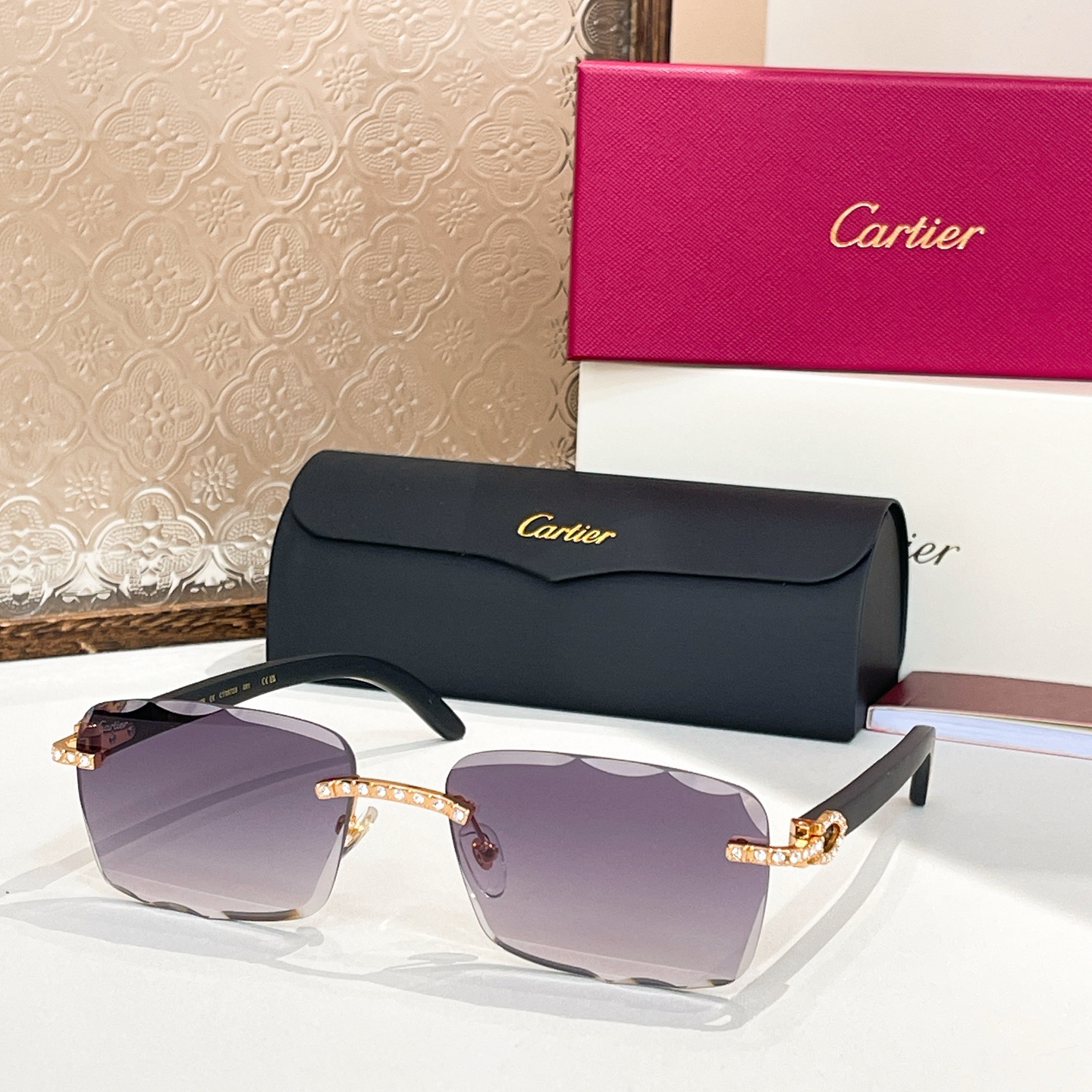 Cartie*✨✨✨MODEL：CT0572S ✨✨✨SIZE：60口18-143✨✨，变色镜片