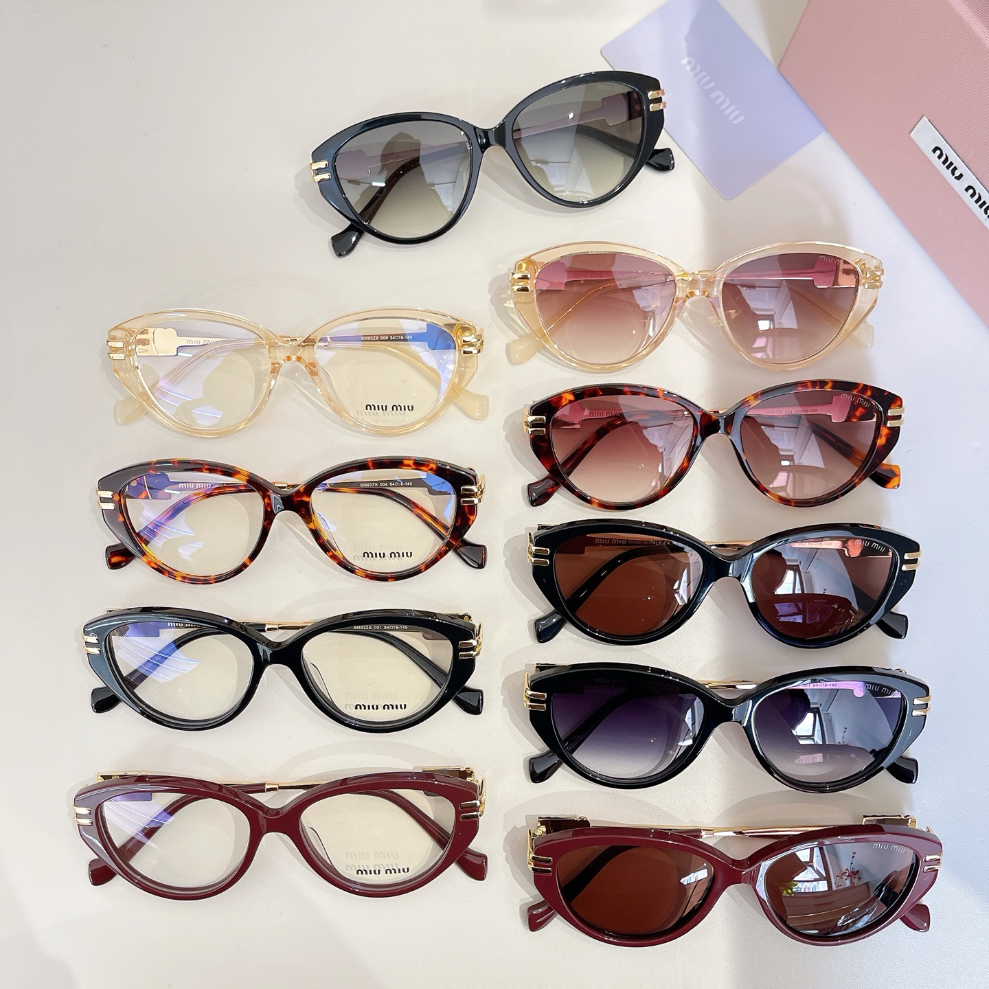 MIU MI*🎀🎀🎀MODELSMU93ZS🎀🎀🎀SIZE：54口18-145🎀🎀🎀
