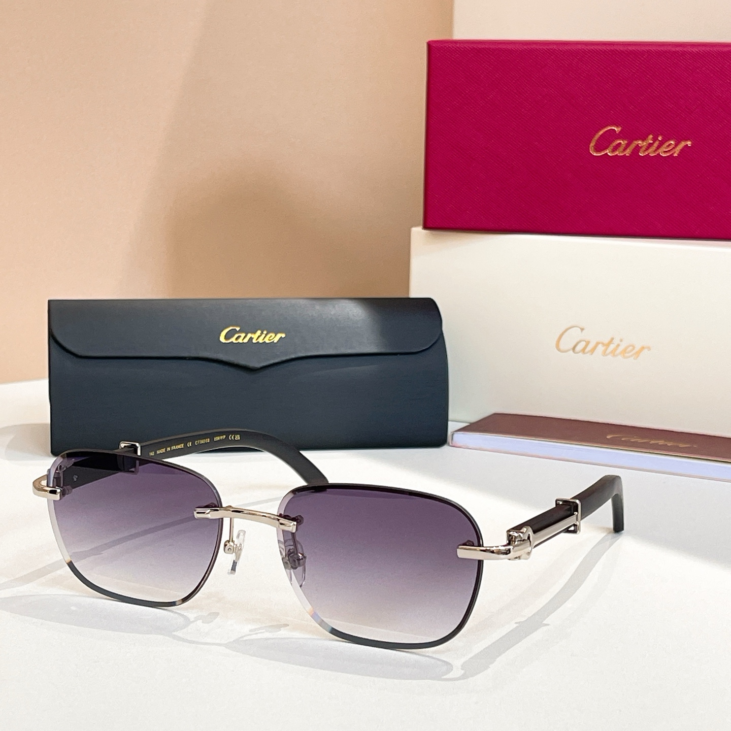 Cartie*✨✨✨MODEL：CT0605S✨✨✨SIZE：59口17-142✨✨木腿～～