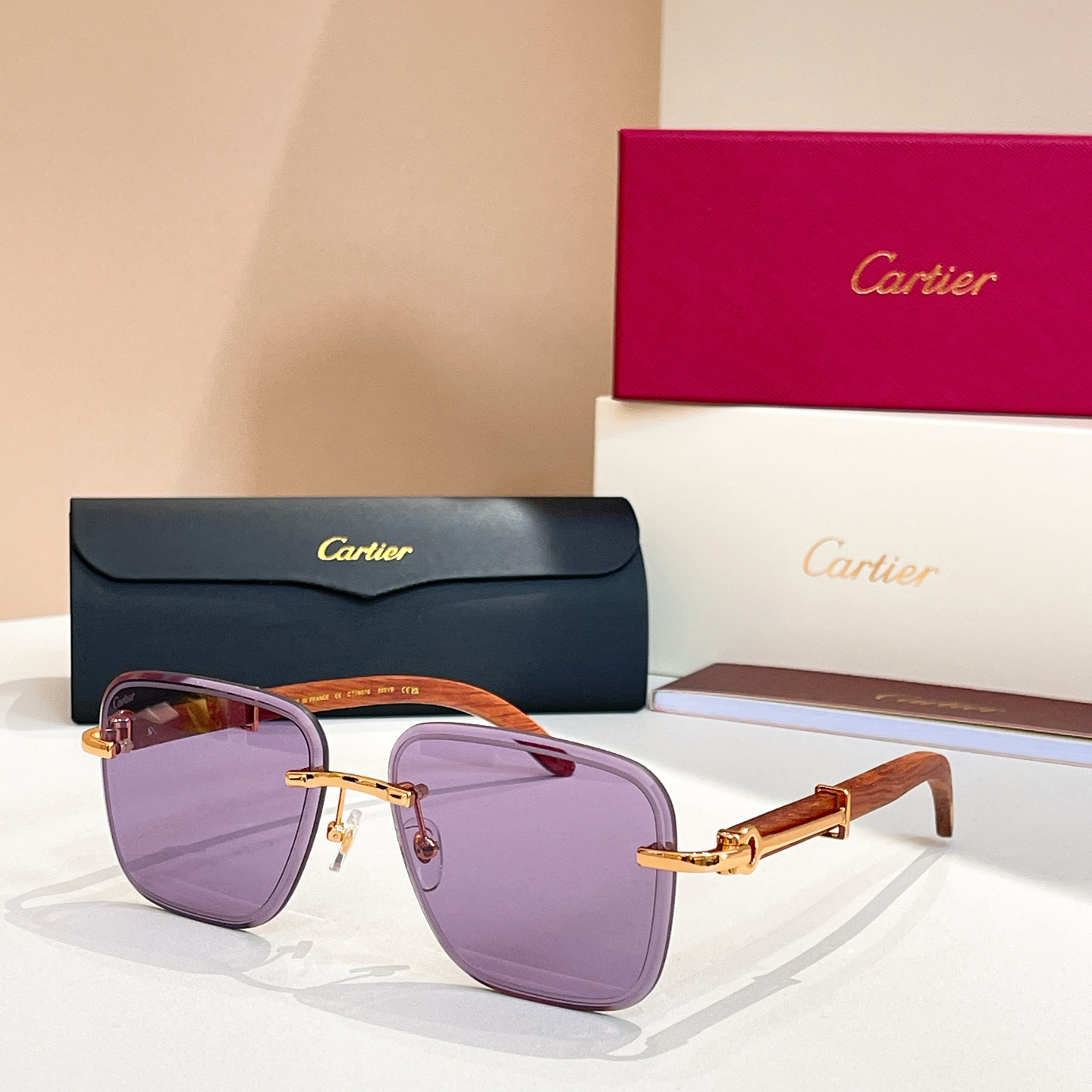Cartie*✨✨✨MODEL：CT0607S✨✨✨SIZE：60口15-142✨✨木腿～～