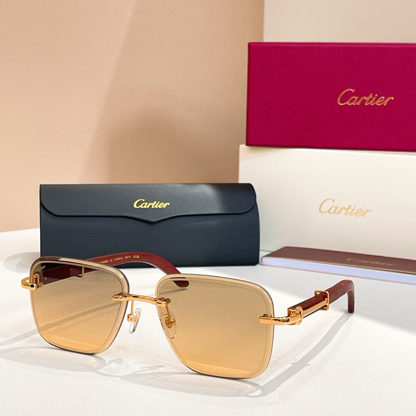Cartie*✨✨✨MODEL：CT0607S✨✨✨SIZE：60口15-142✨✨木腿～～