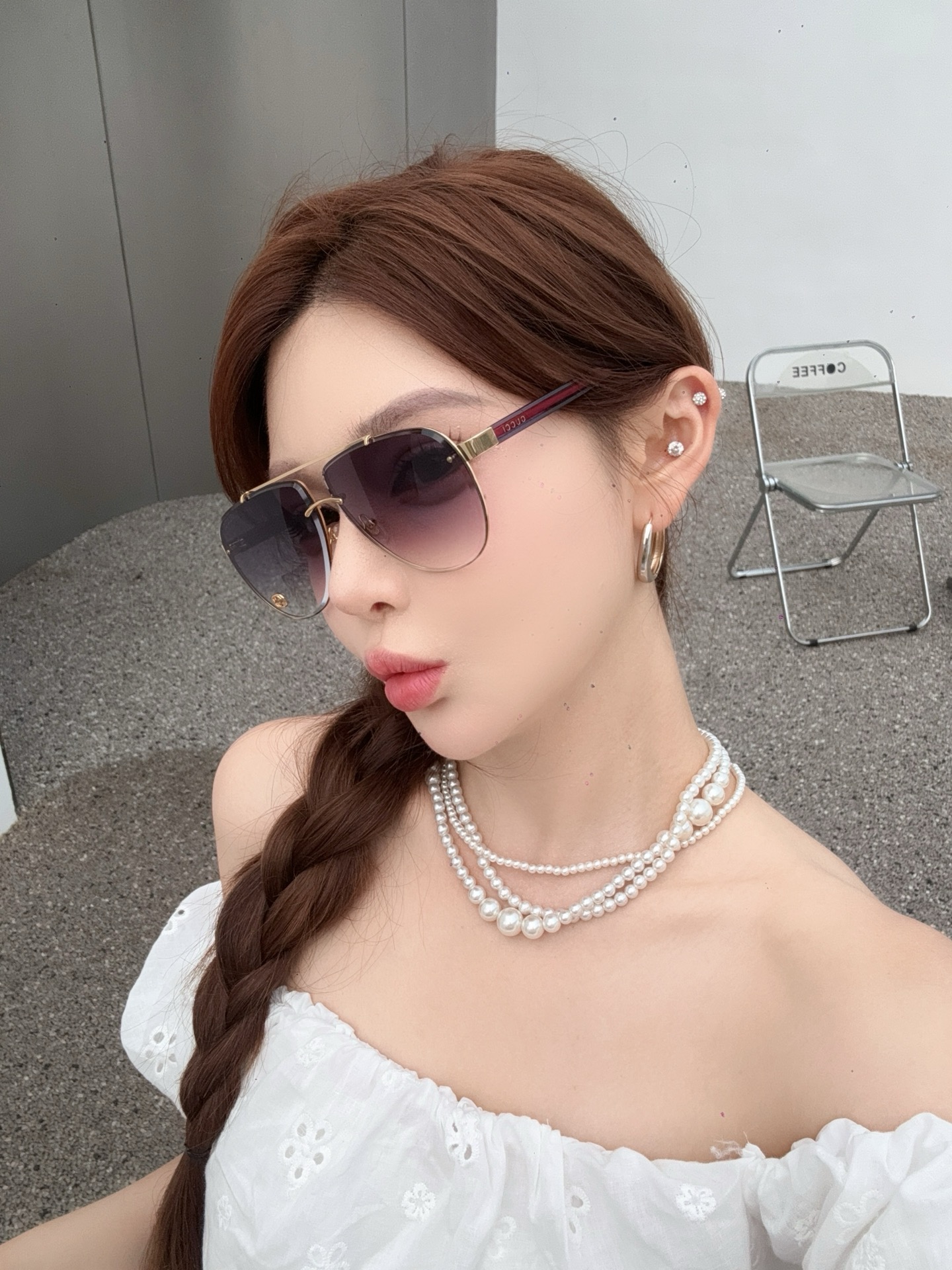 GUCC*✨✨MODEL：GG1418S✨✨✨ SIZE64口12-145✨✨ ✨