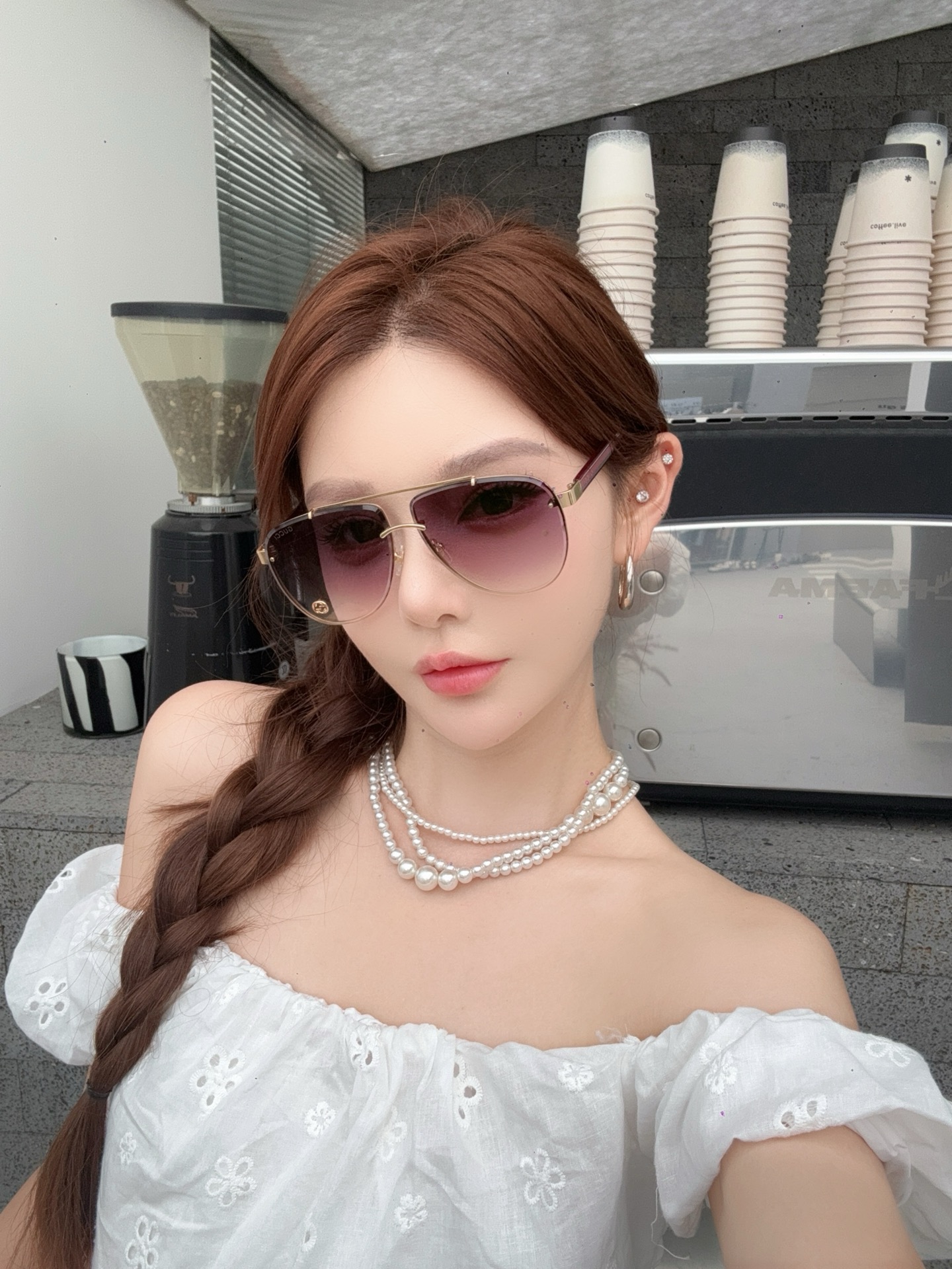 GUCC*✨✨MODEL：GG1418S✨✨✨ SIZE64口12-145✨✨ ✨