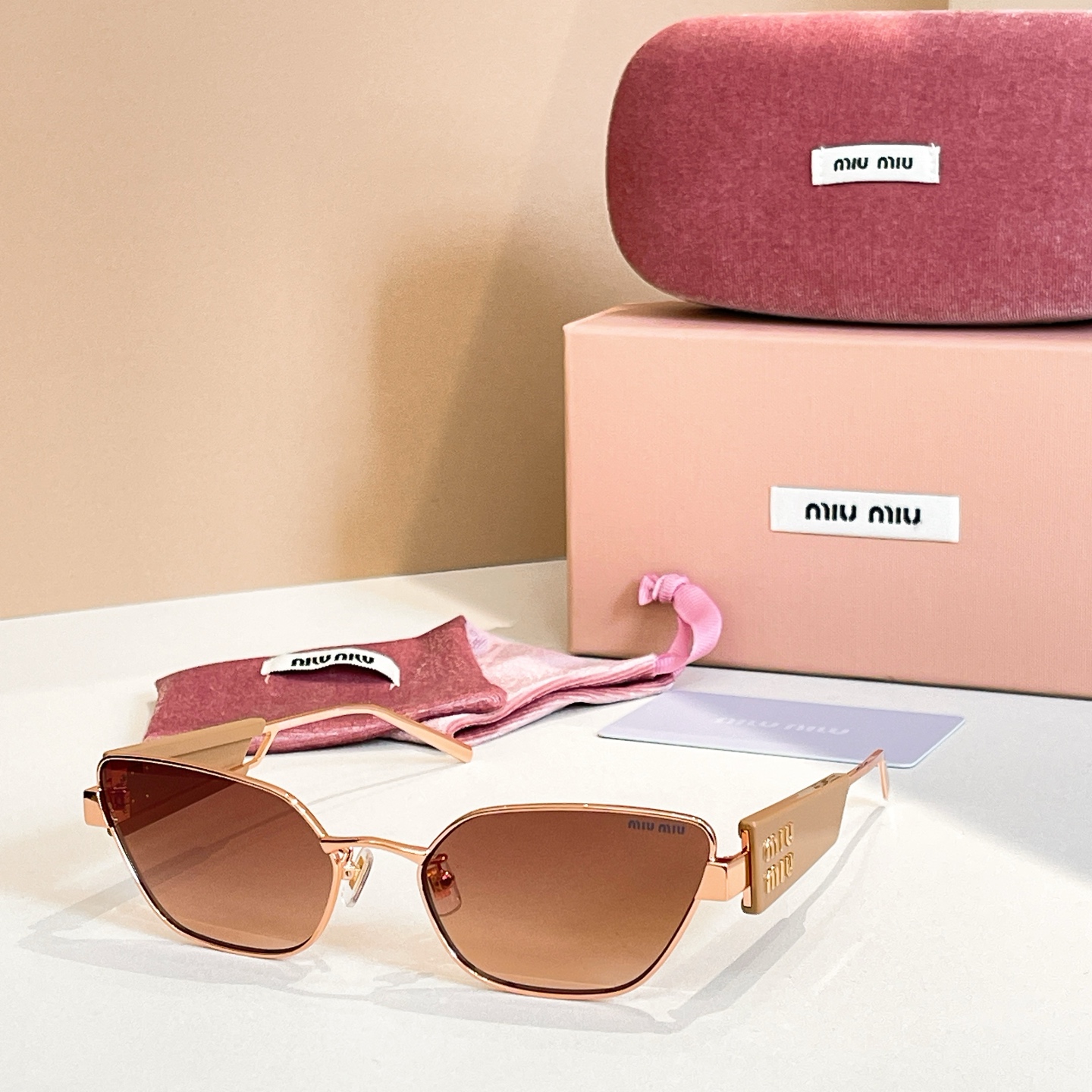 MIU MI*🎀🎀🎀MODELSMU 65WS 🎀🎀🎀SIZE：58口19-140🎀🎀🎀