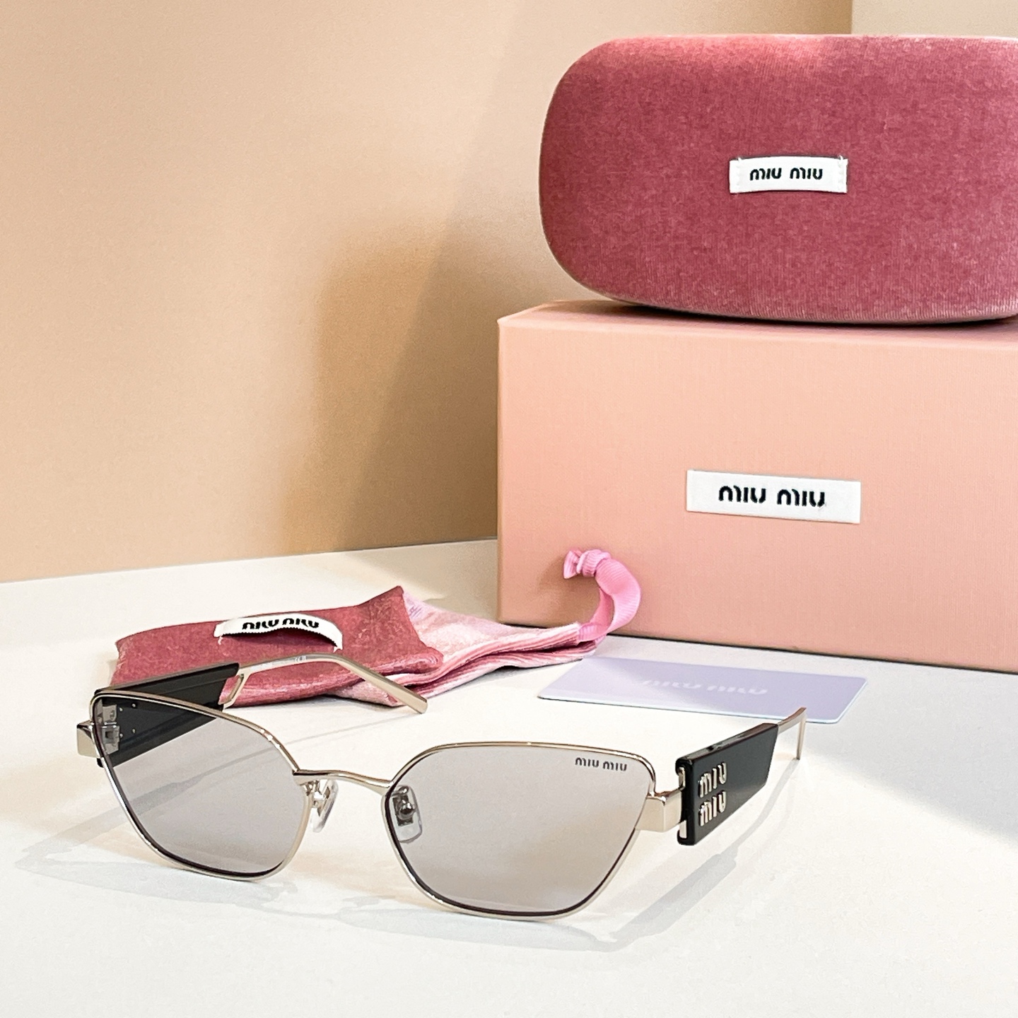 MIU MI*🎀🎀🎀MODELSMU 65WS 🎀🎀🎀SIZE：58口19-140🎀🎀🎀