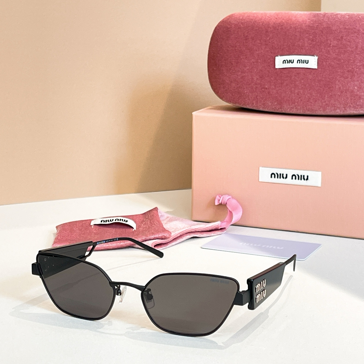 MIU MI*🎀🎀🎀MODELSMU 65WS 🎀🎀🎀SIZE：58口19-140🎀🎀🎀