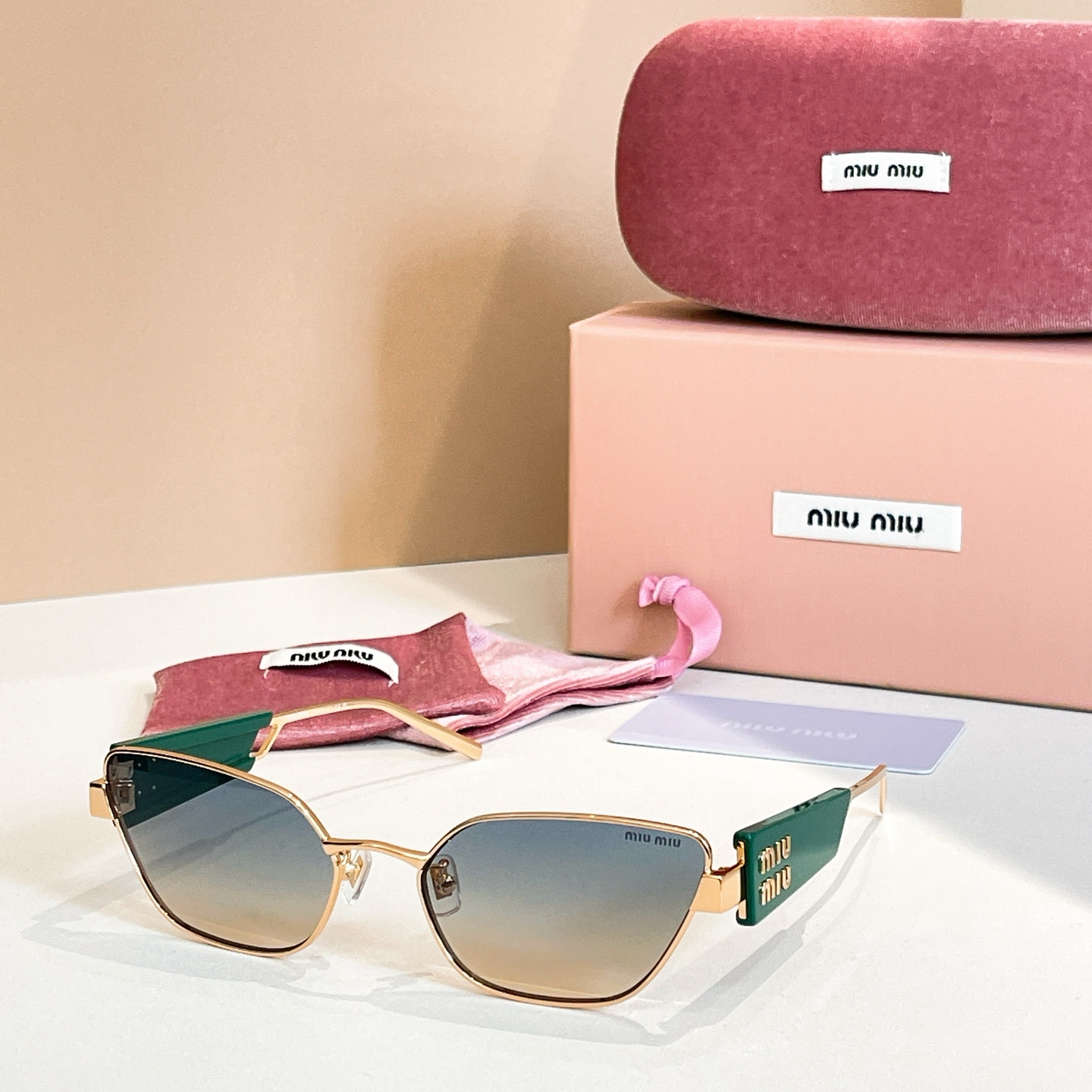 MIU MI*🎀🎀🎀MODELSMU 65WS 🎀🎀🎀SIZE：58口19-140🎀🎀🎀