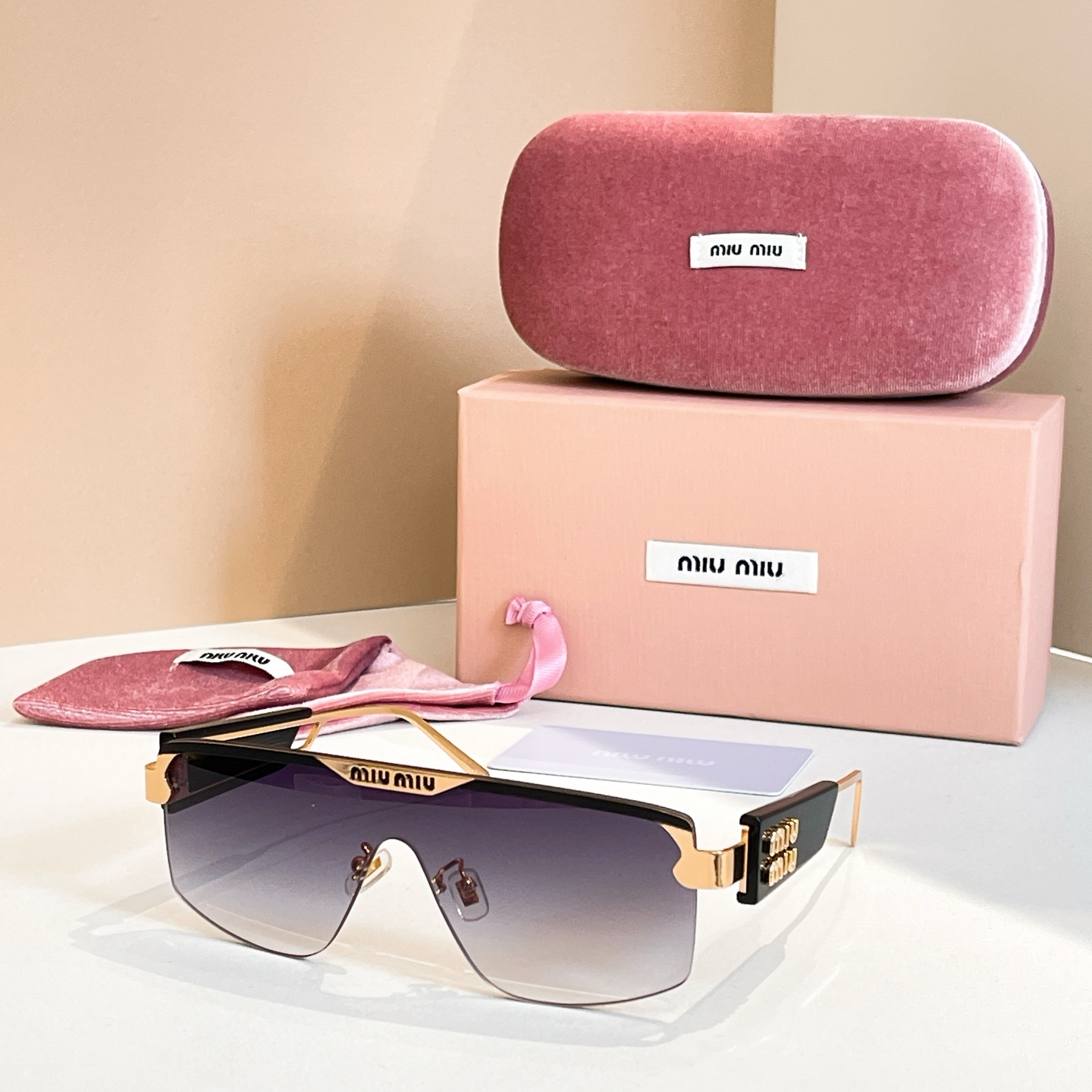 MIU MI*🎀🎀🎀MODELMU 135AV 🎀🎀🎀SIZE：58口19-140🎀🎀🎀