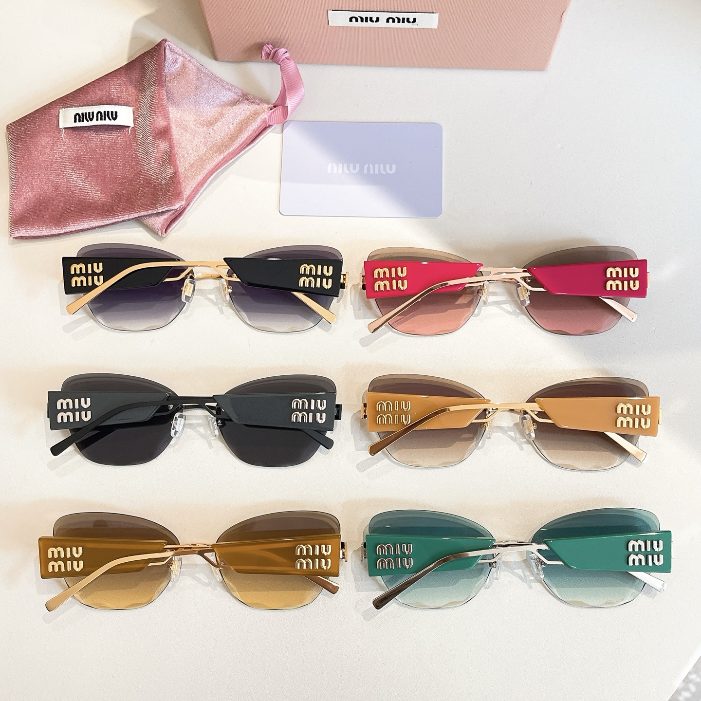 MIU MI*🎀🎀🎀MODELMU 127AV 🎀🎀🎀SIZE：58口19-140🎀🎀🎀