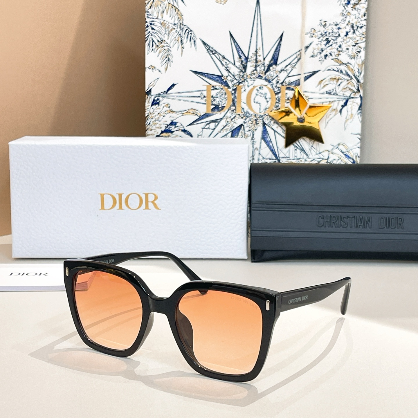 DIOR✨✨✨MODEL CD 0254S✨✨✨SIZE：53口21-145✨✨✨ 