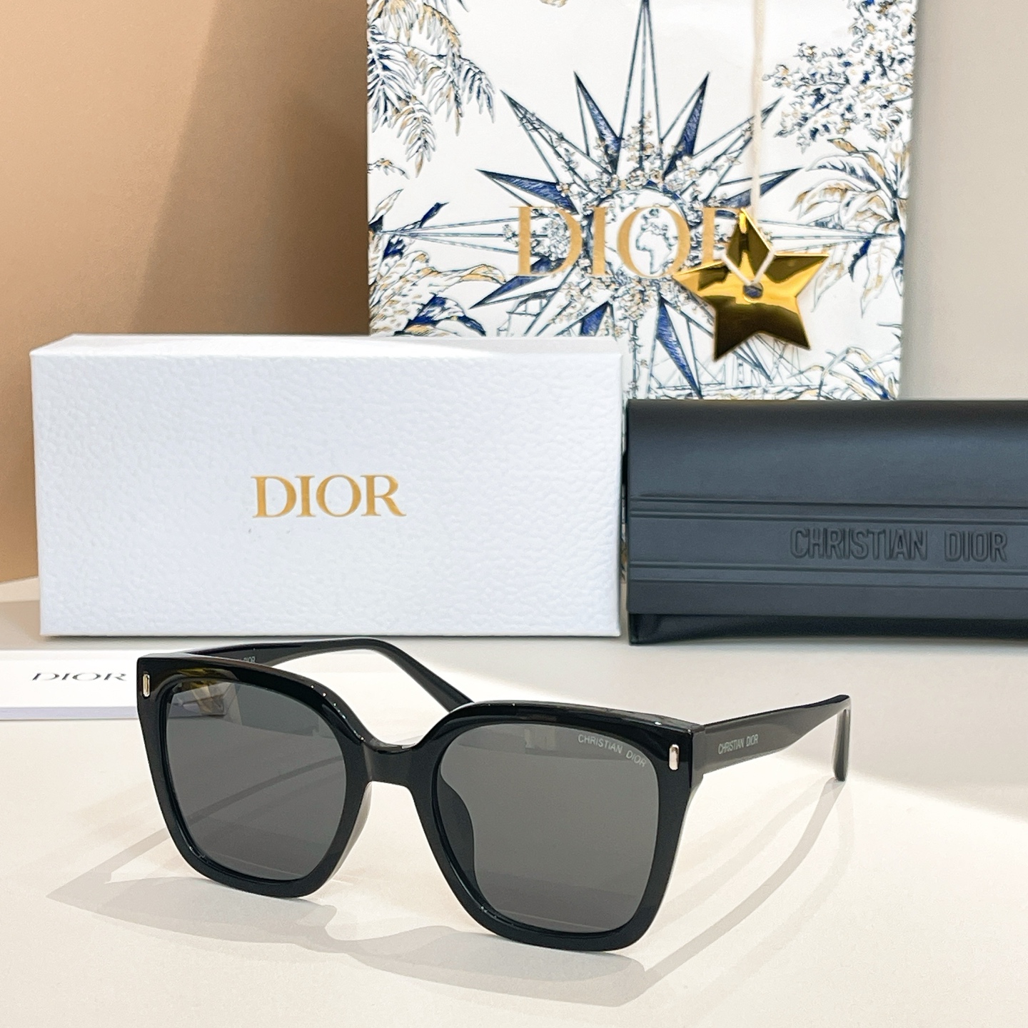 DIOR✨✨✨MODEL CD 0254S✨✨✨SIZE：53口21-145✨✨✨ 