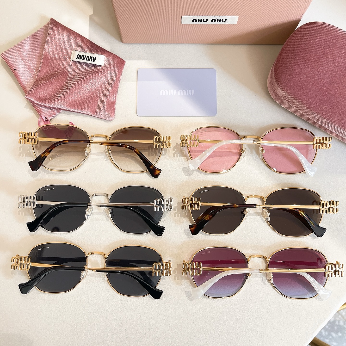 MIU MI*🎀🎀🎀MODELMU56ZS🎀🎀🎀SIZE：57口18-145🎀🎀🎀