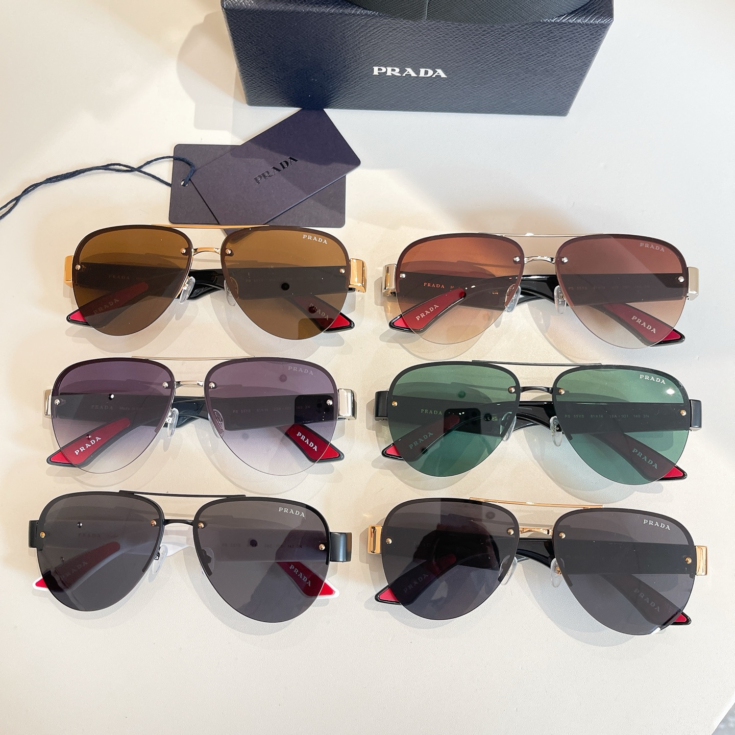 PRAD*⭐️⭐️⭐️MODELPS 55YS ⭐️⭐️⭐️SIZE：59口15-149⭐️⭐️⭐️ 