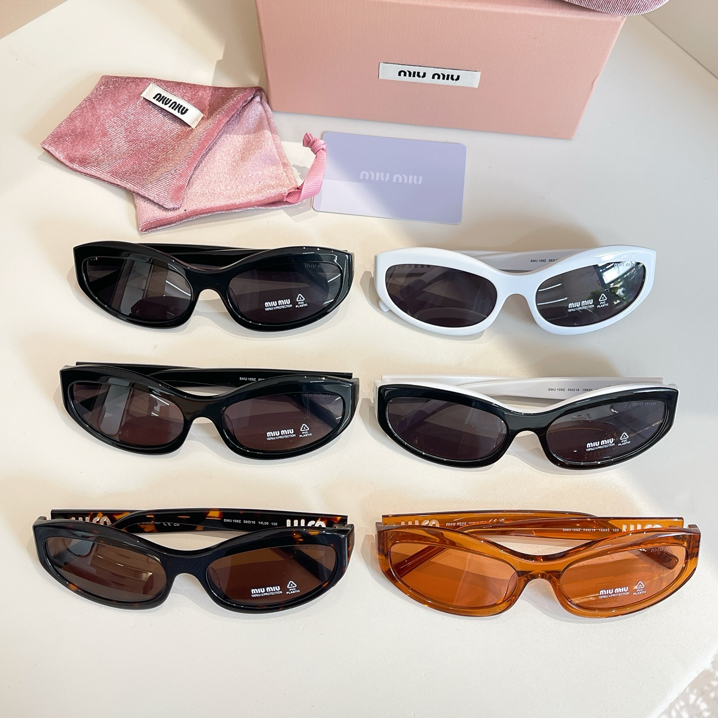 MIU MI*🎀🎀🎀MODELSMU 108Z 🎀🎀🎀SIZE：55口17-147🎀🎀🎀