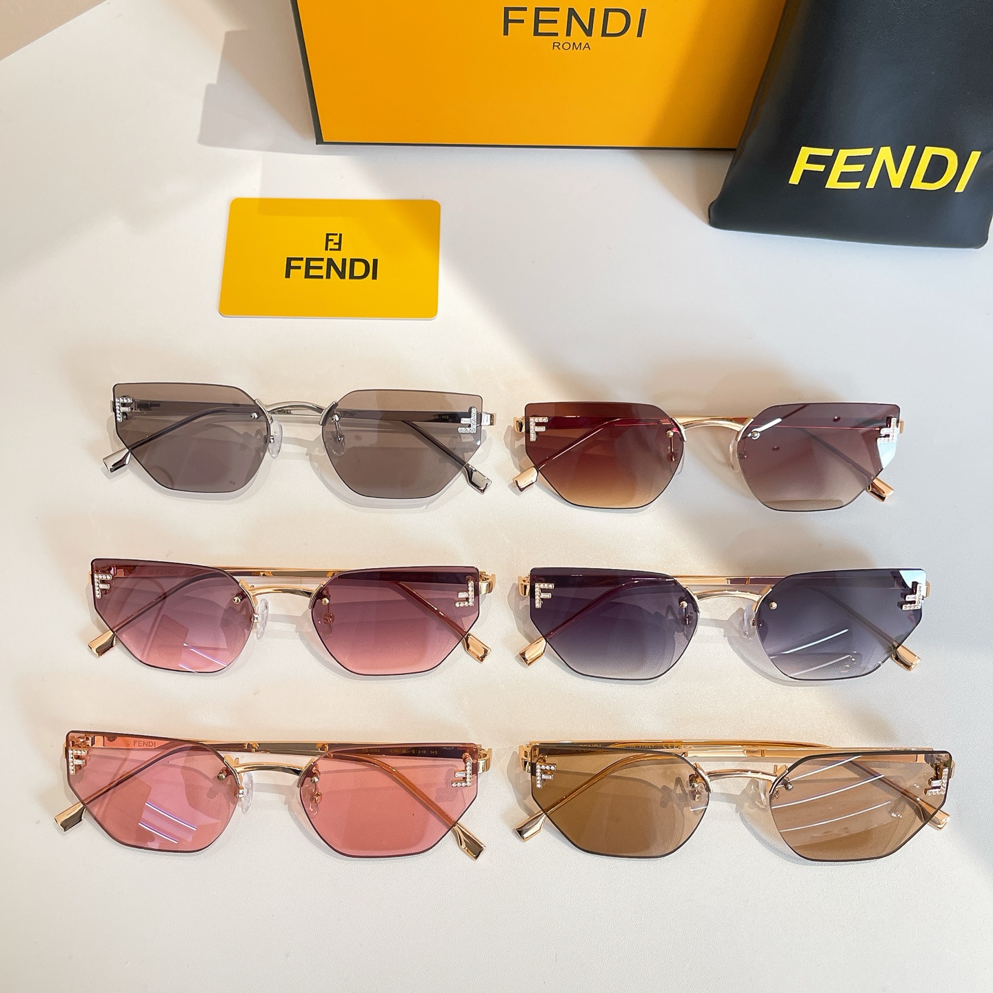 FEND*✨✨✨MODEL FE 4093  ✨✨✨SIZE55口19-145✨✨✨