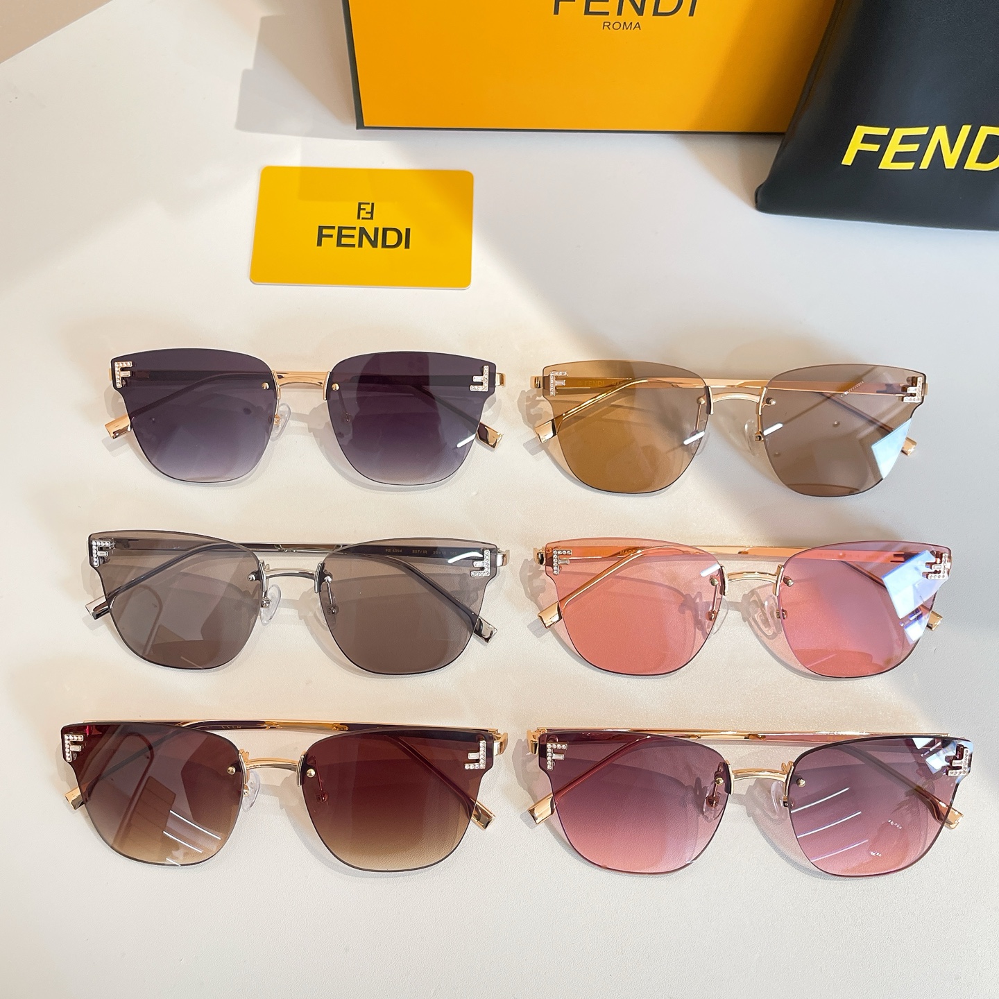 FEND*✨✨✨MODEL FE 4094 ✨✨✨SIZE55口19-145✨✨✨