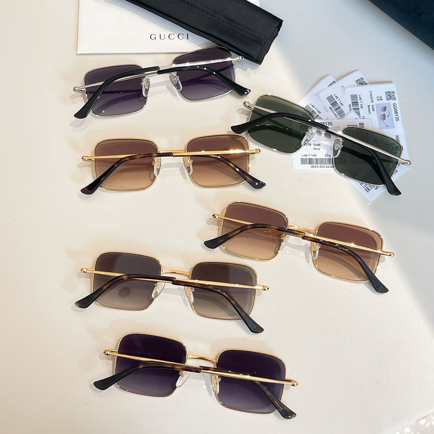GUCC*🐝🐝🐝MODEL：GG1813S 🐝🐝SIZE：60口15-145n🐝🐝🐝～