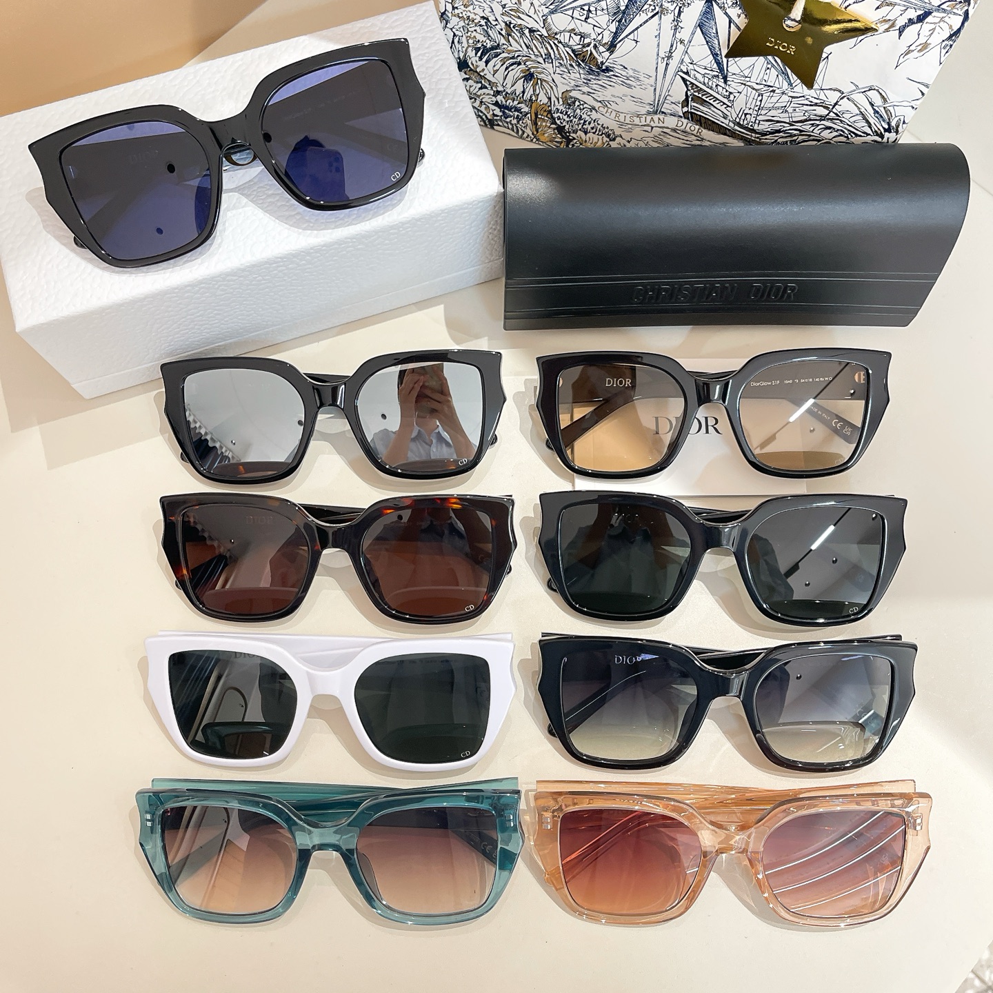DIOR✨✨✨MODEL DiorGlow S1F ✨✨✨SIZE：54口18-140✨✨✨
