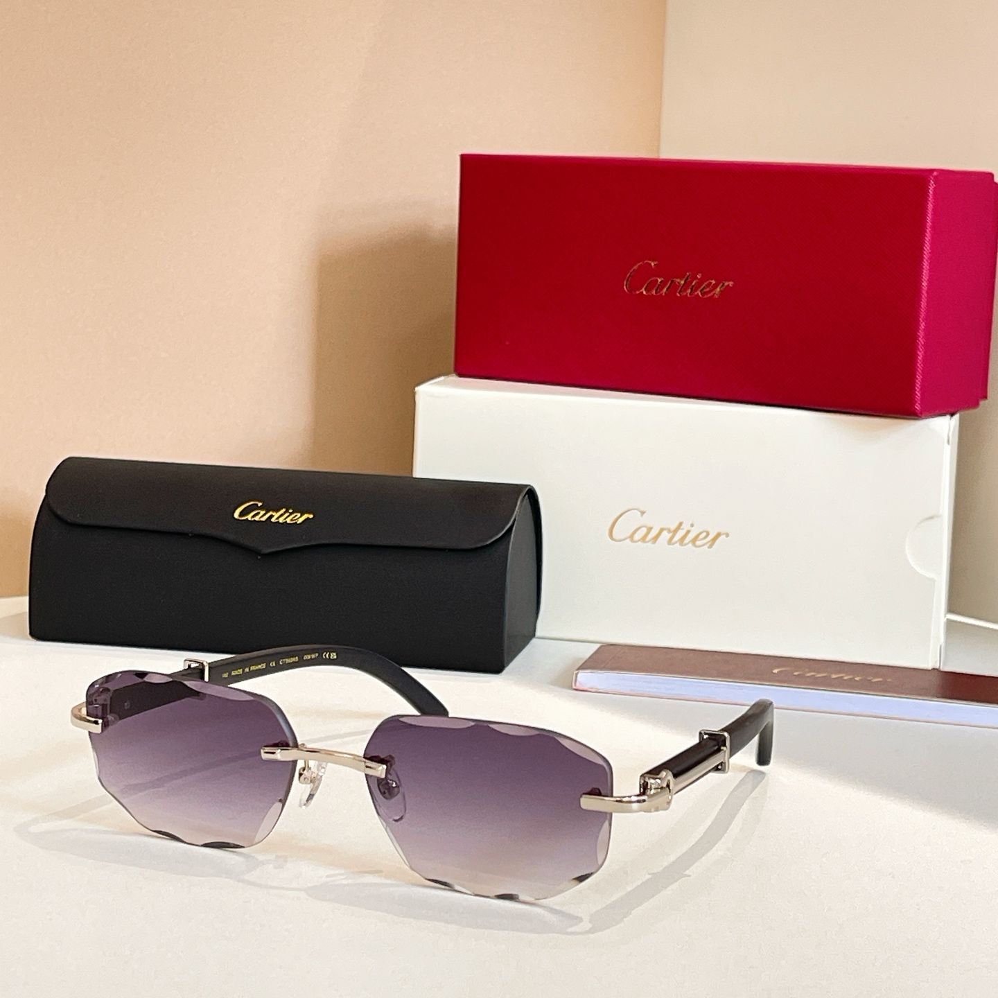 Cartie*✨✨✨MODEL：CT0606S ✨✨✨SIZE 59口17-142✨✨✨木腿～～