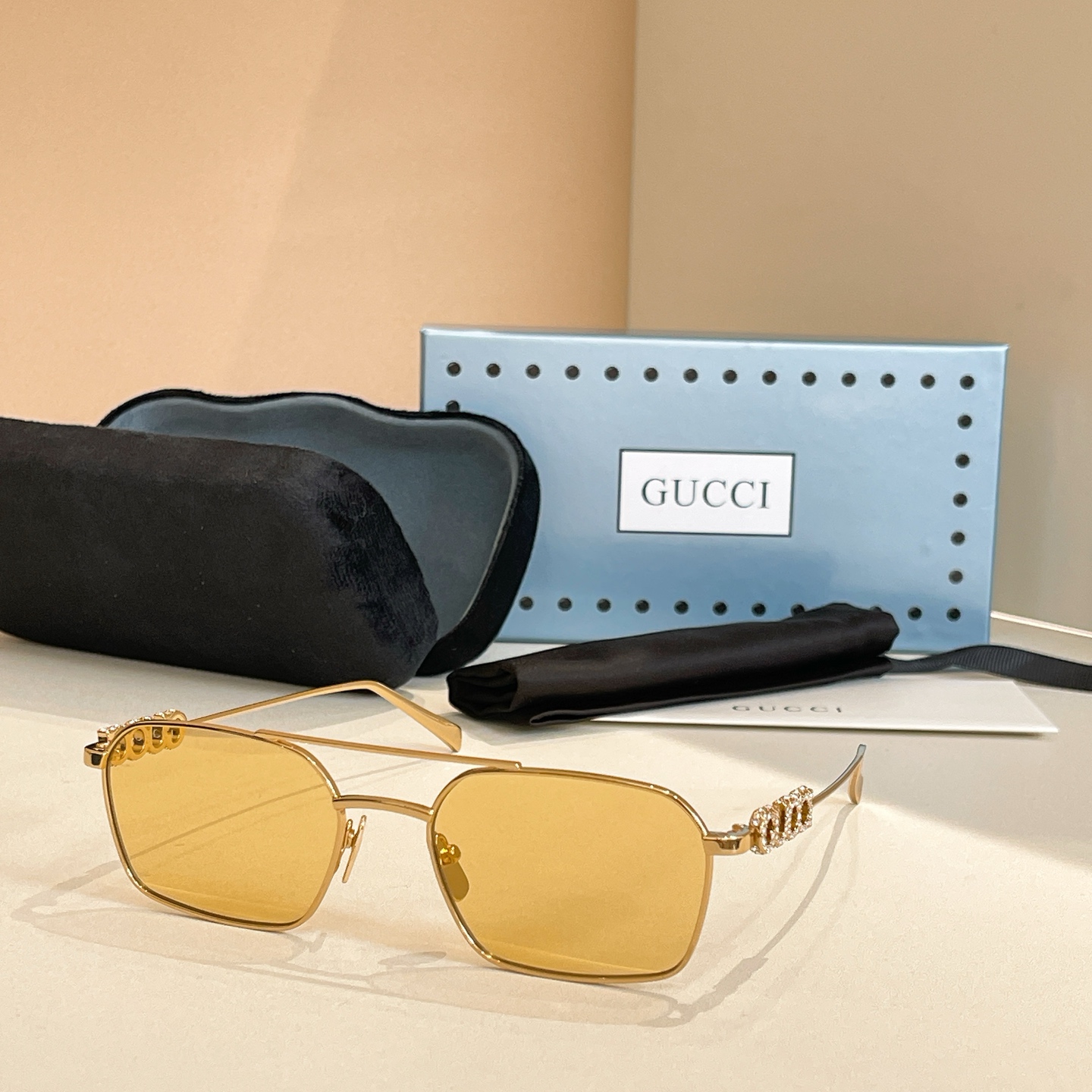 GUCC*🐝🐝🐝MODEL：GG1804S🐝🐝SIZE：54口19-145🐝🐝🐝