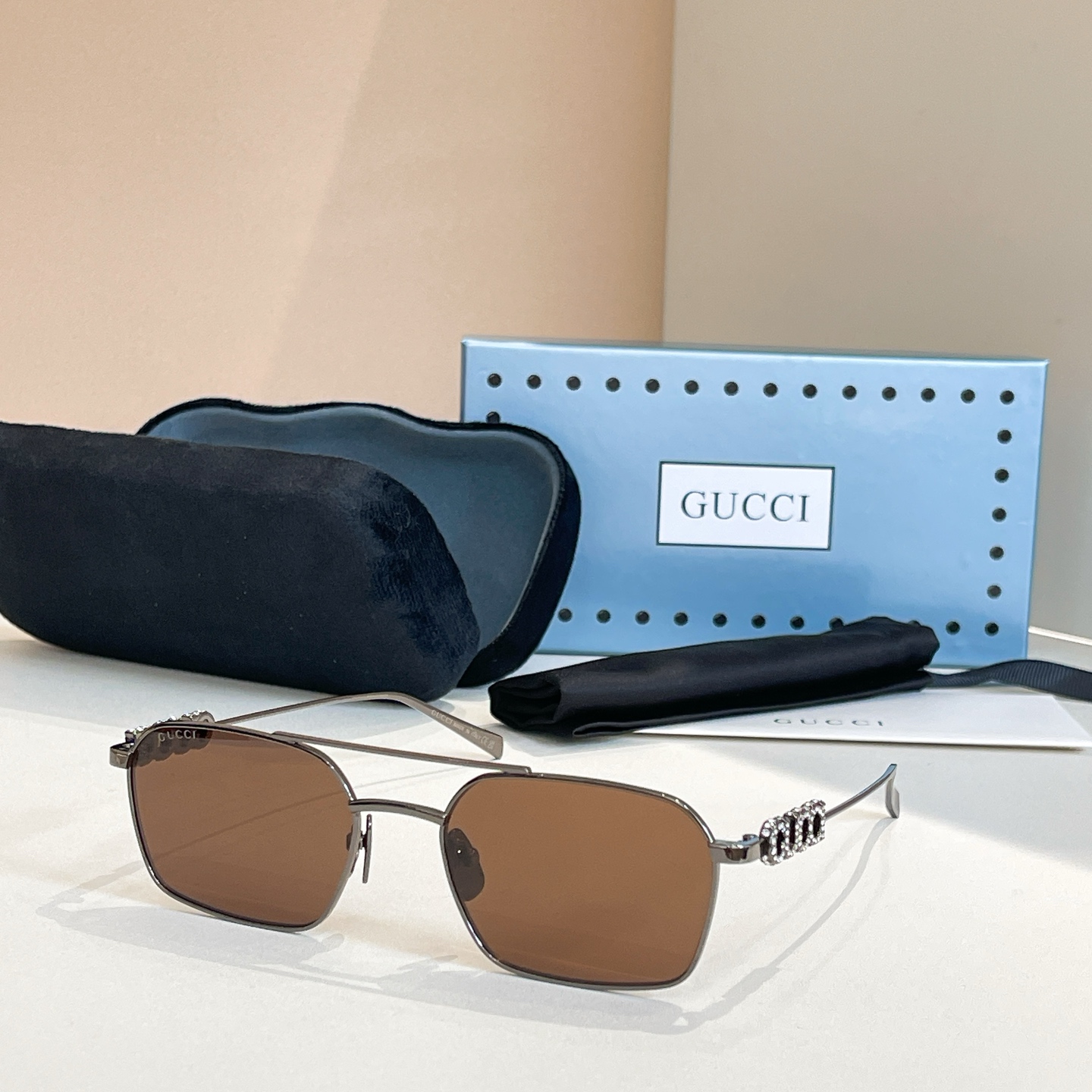 GUCC*🐝🐝🐝MODEL：GG1804S🐝🐝SIZE：54口19-145🐝🐝🐝