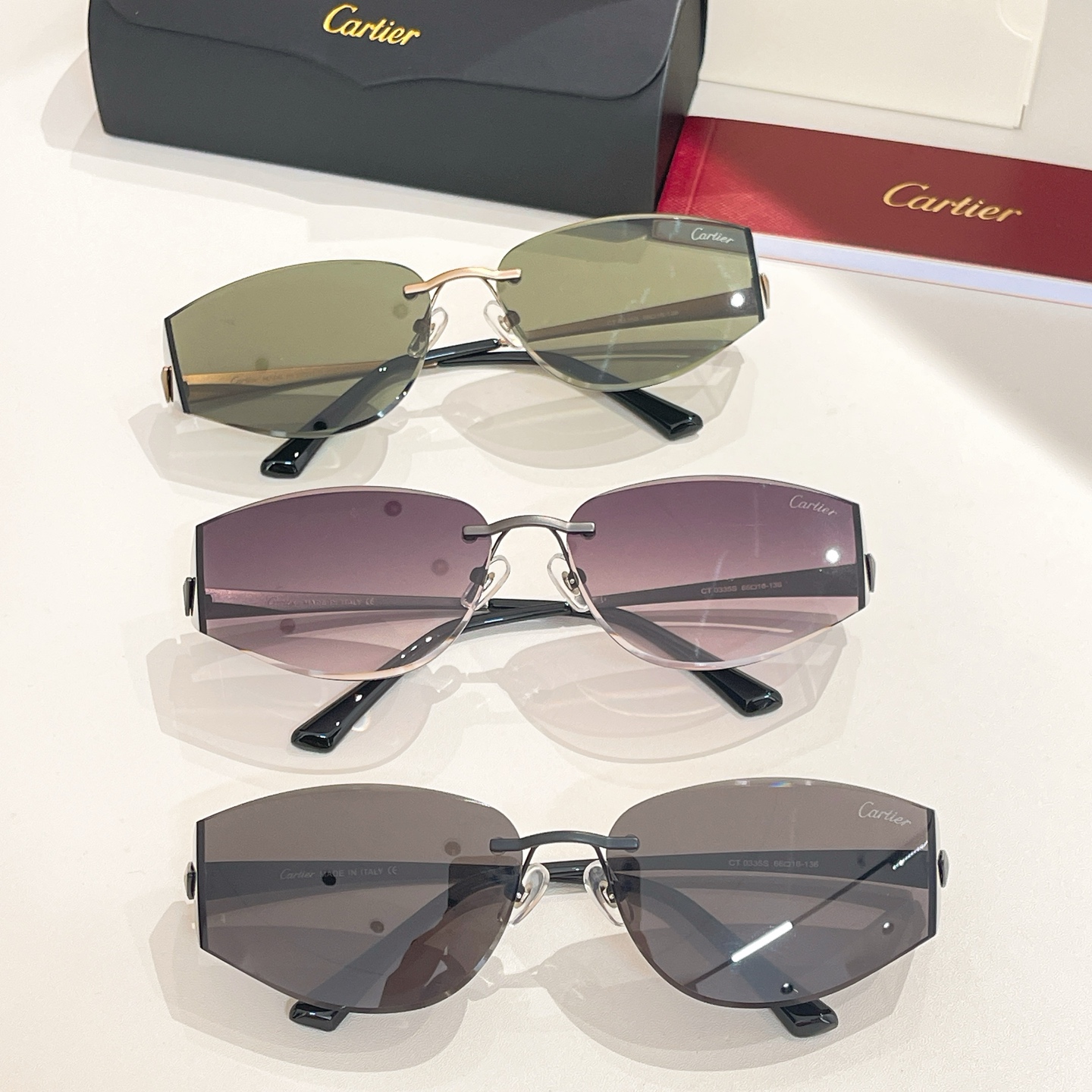 Cartie*✨✨✨MODEL：CT0335S ✨✨✨SIZE 66口16-136✨✨✨
