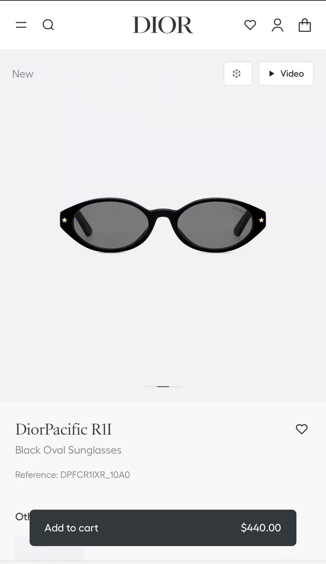 DIOR✨✨✨MODEL DiorPacific R1I ✨✨✨SIZE：53口21-145✨✨✨