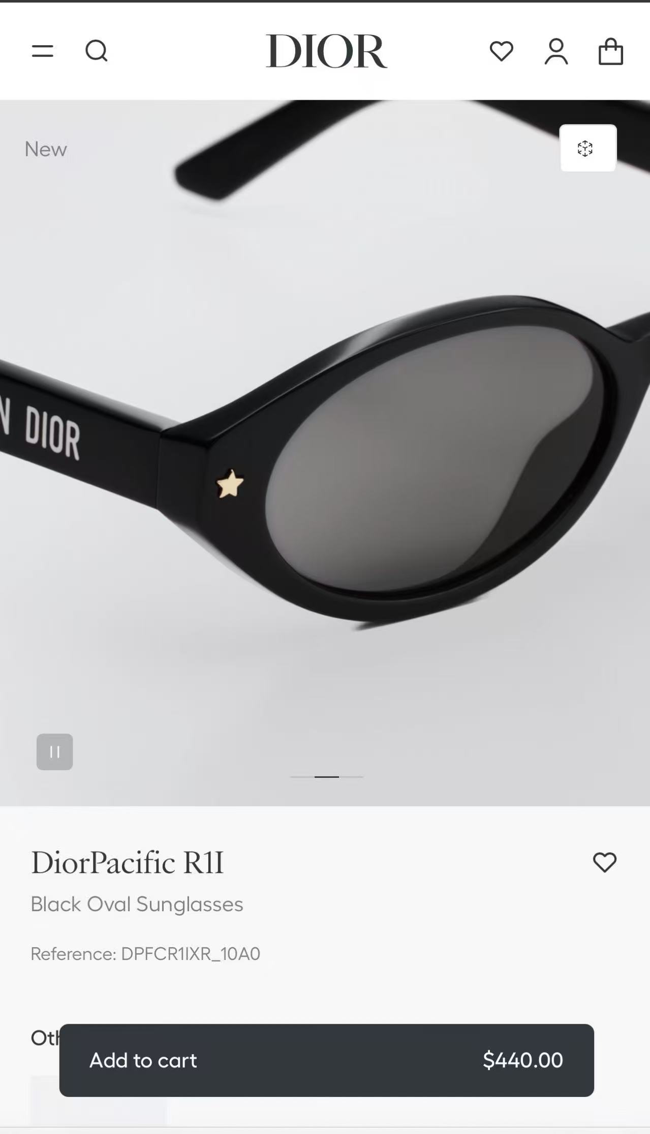 DIOR✨✨✨MODEL DiorPacific R1I ✨✨✨SIZE：53口21-145✨✨✨