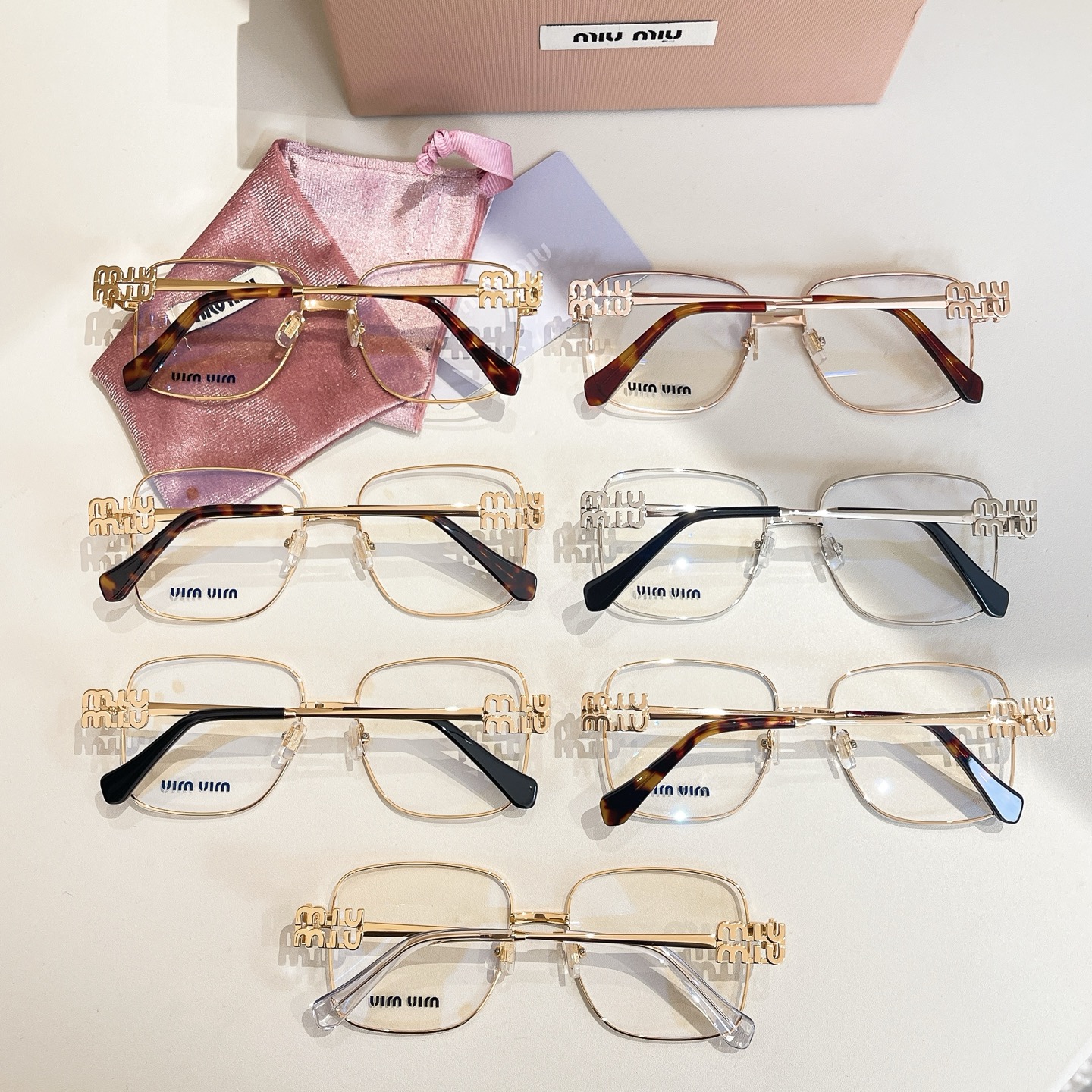 MIU MI*🎀🎀🎀MODELVMU 51XV🎀🎀🎀SIZE：53口18-145🎀🎀🎀